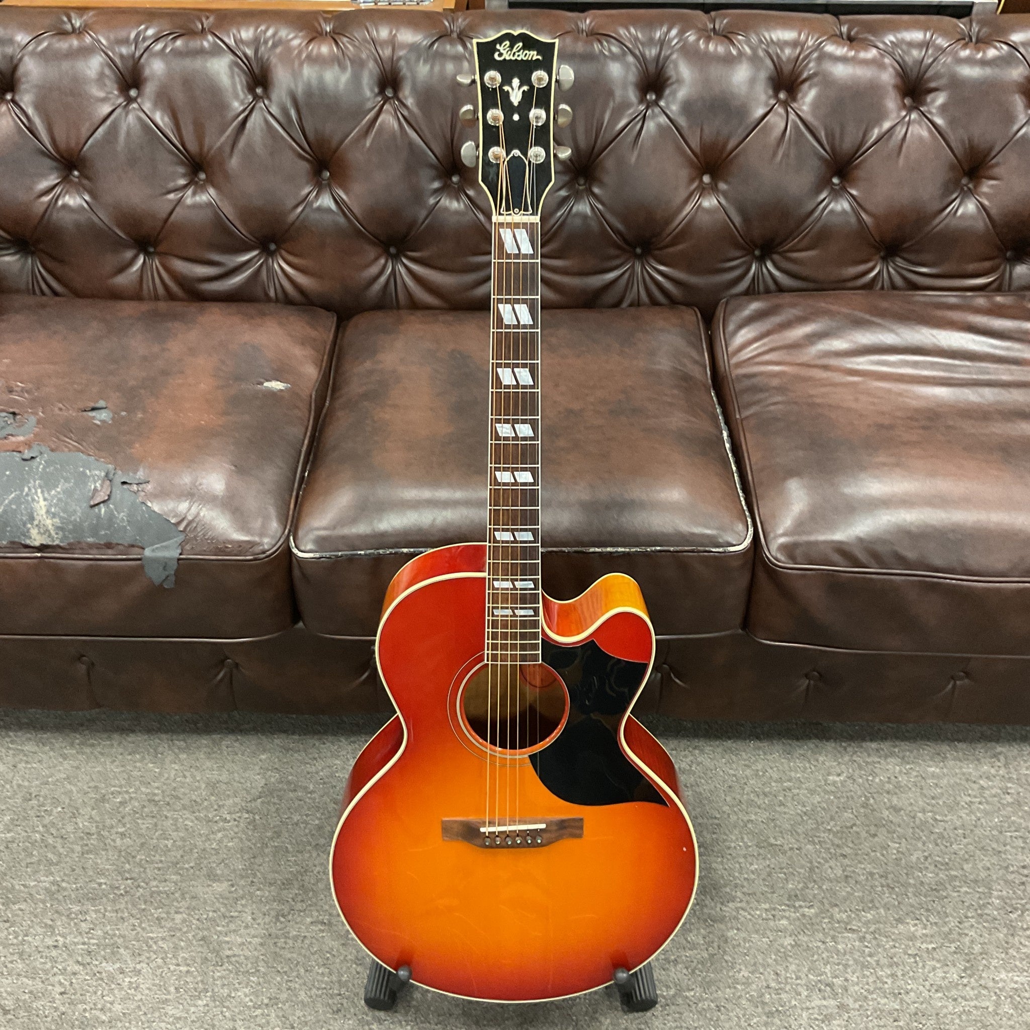 ギター Gibson Blues king 1995 Gibson Blues King Electro Acoustic AE – Norman's Rare