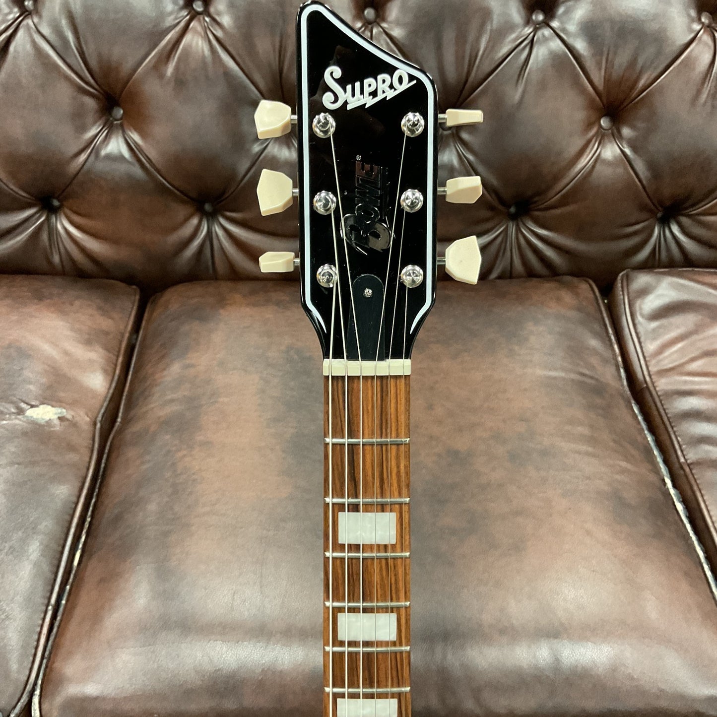 Supro Bowie Dual Tone White
