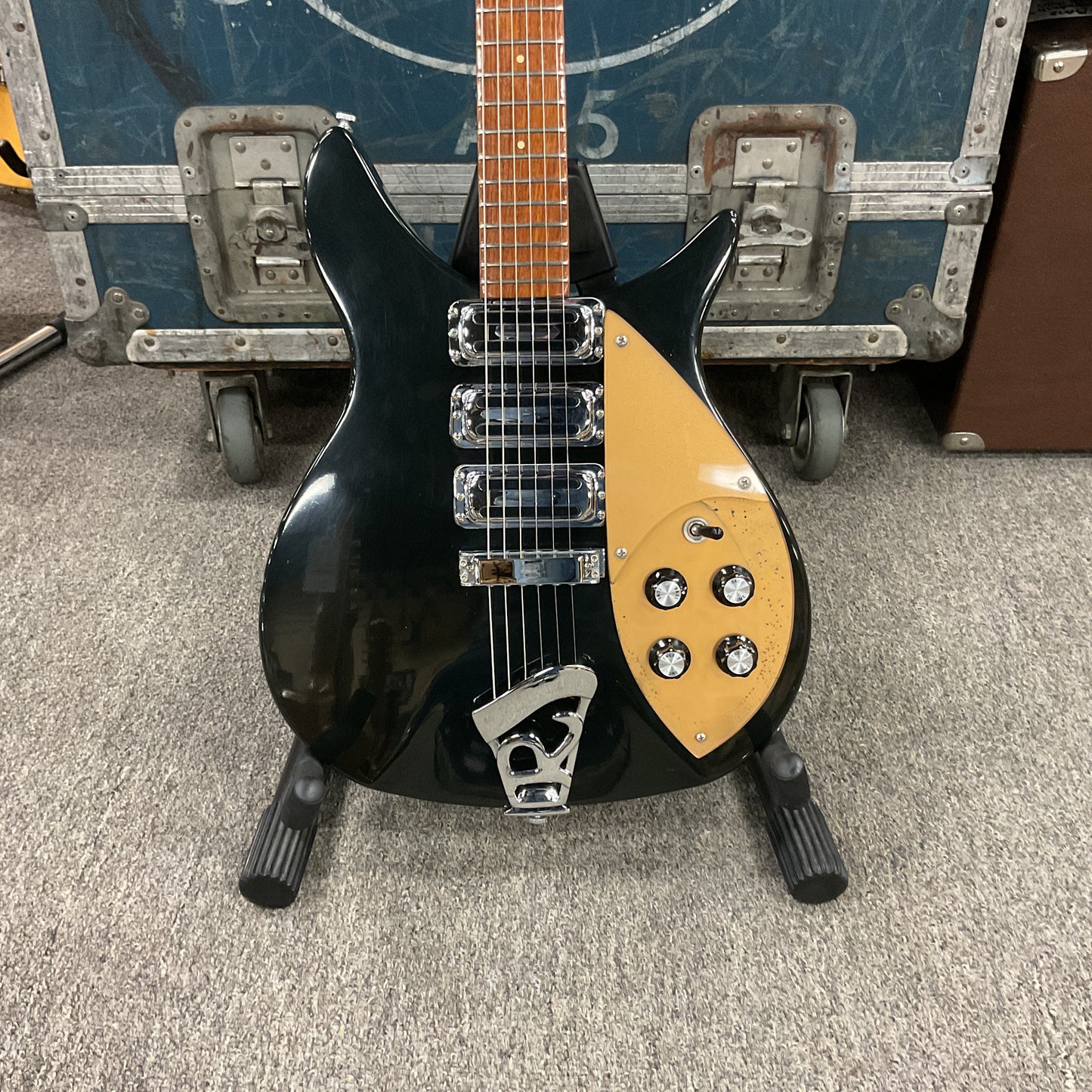 1984 Rickenbacker #325 Jetglo '63 Specs W/ Gold Pickguard