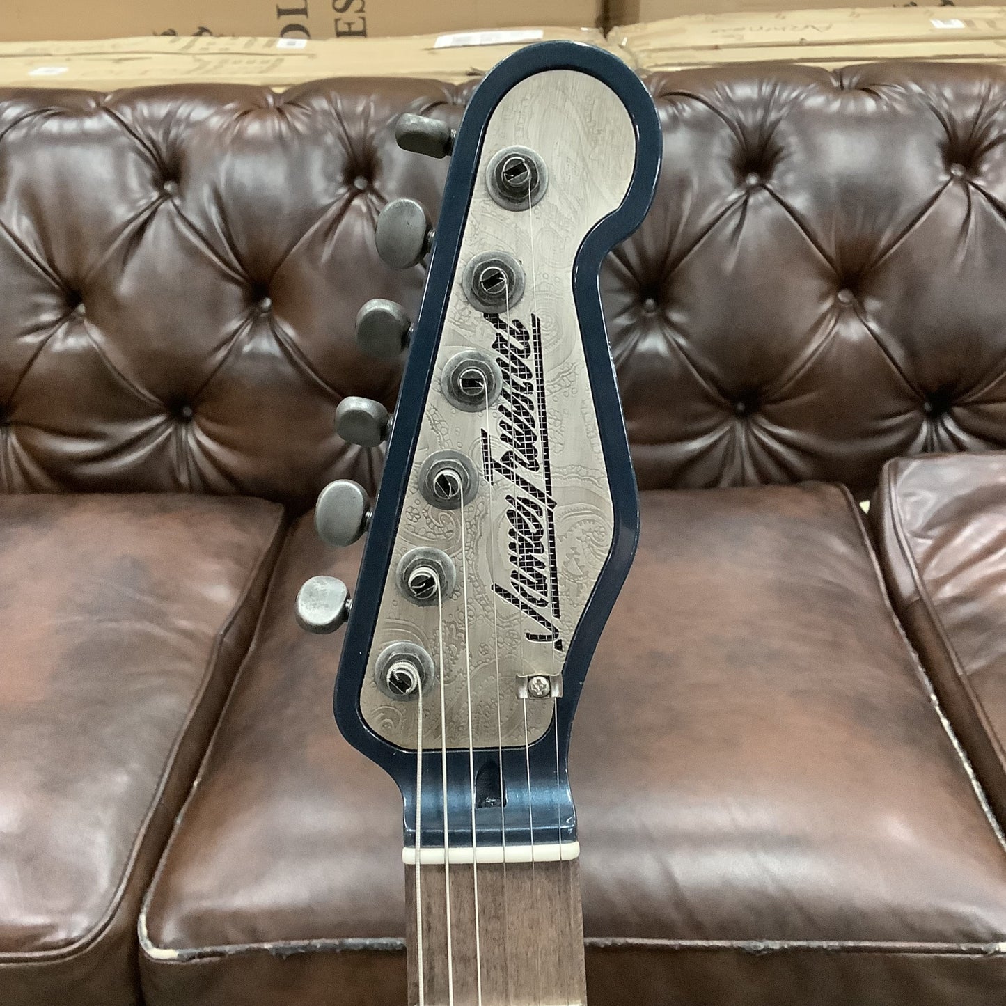 2017 James Trussart Jazzmaster-Style Metallic Blue