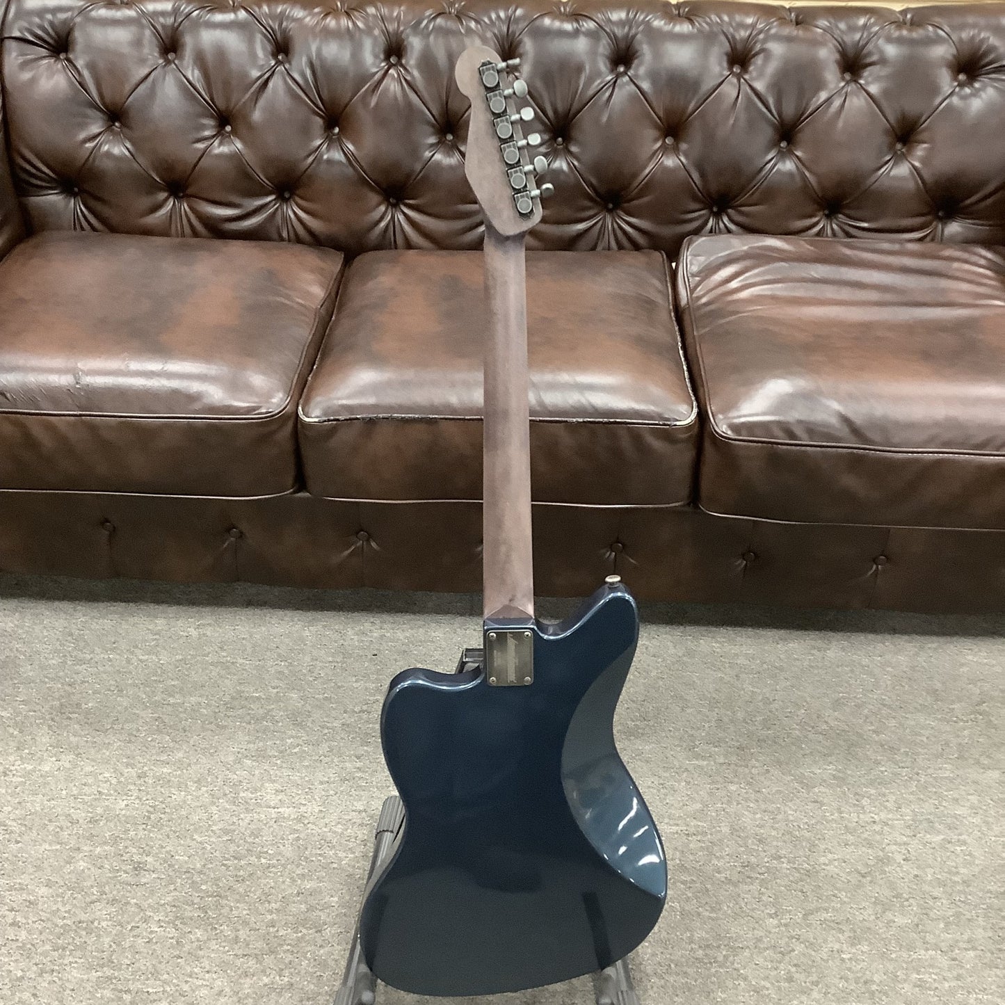 2017 James Trussart Jazzmaster-Style Metallic Blue