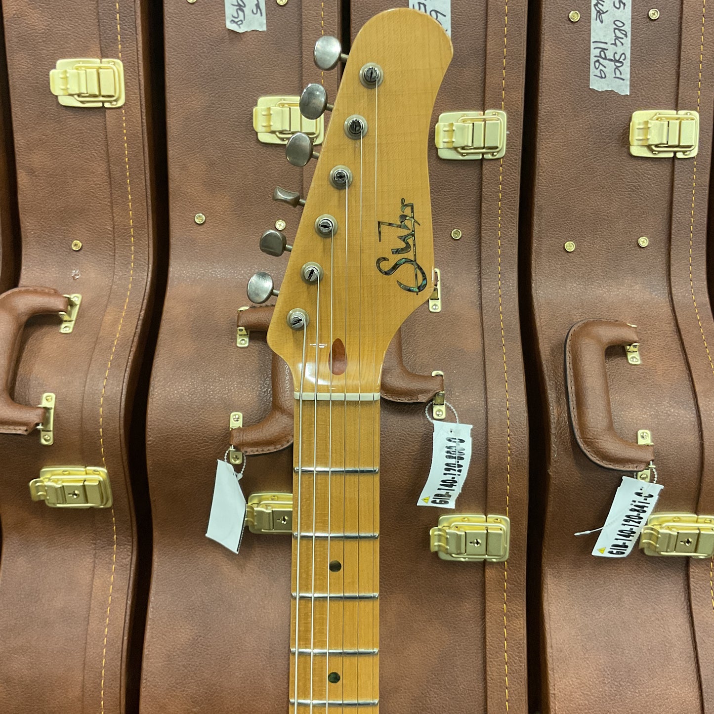 2012 Suhr "The Micheal Jackson Immortal World Tour" Strat Classic Antique 2 Tone Tobacco Sunburst