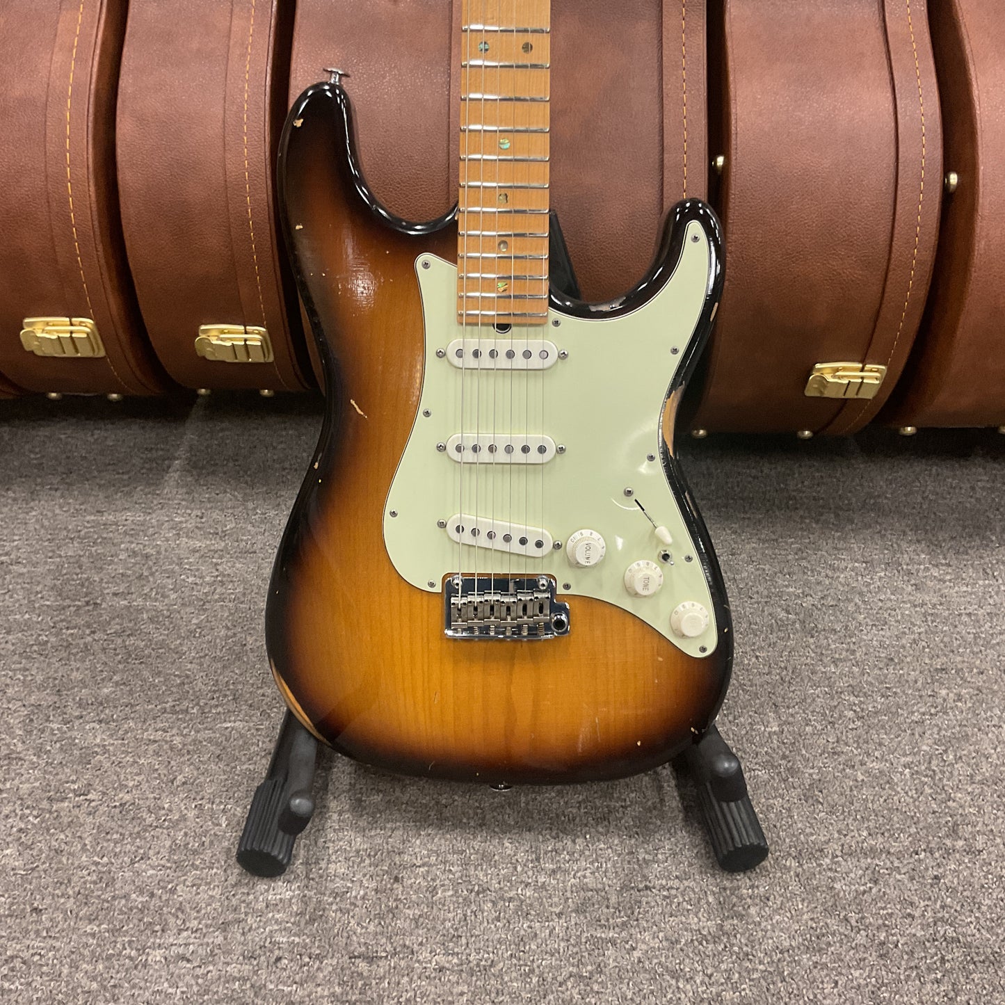 2012 Suhr "The Micheal Jackson Immortal World Tour" Strat Classic Antique 2 Tone Tobacco Sunburst