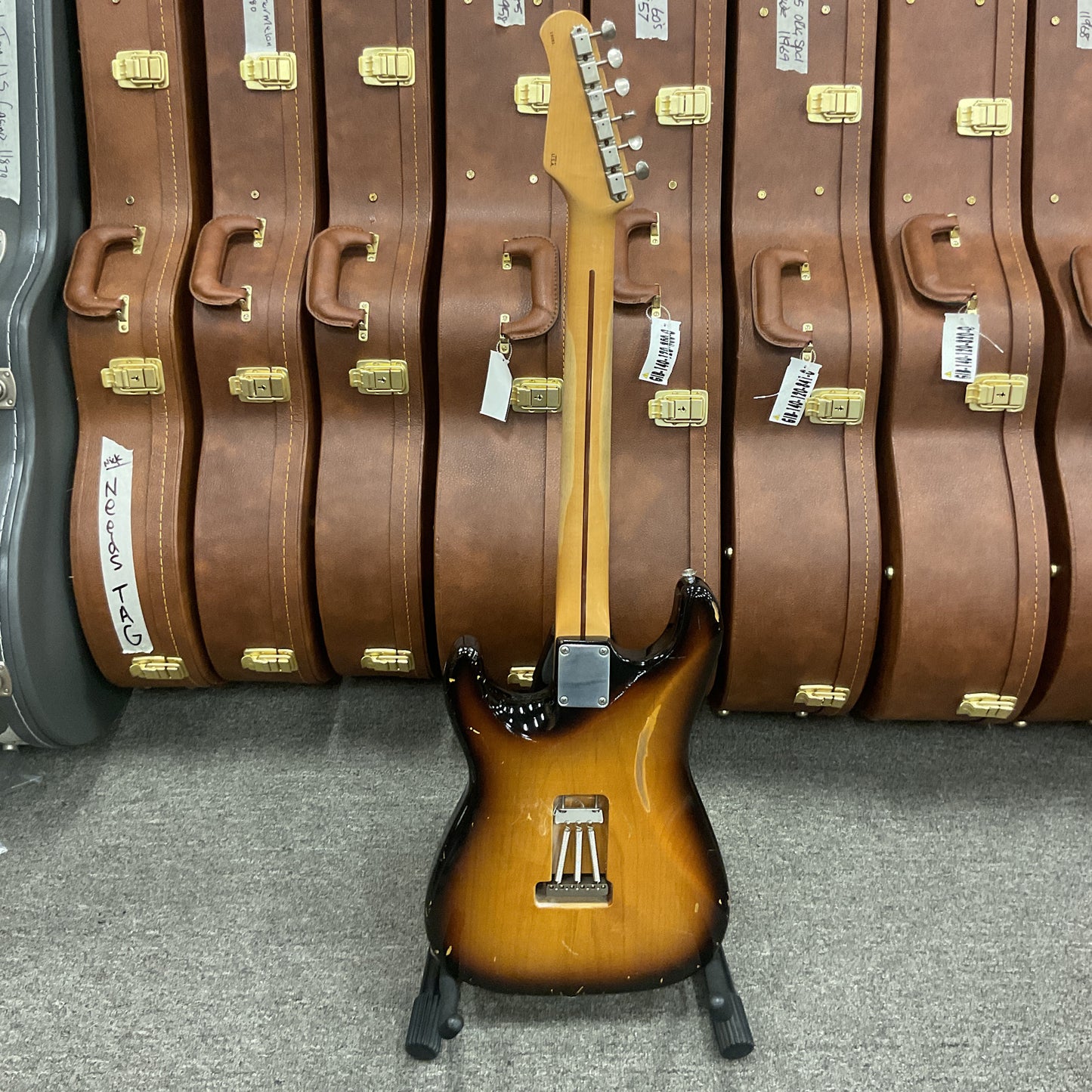 2012 Suhr "The Micheal Jackson Immortal World Tour" Strat Classic Antique 2 Tone Tobacco Sunburst