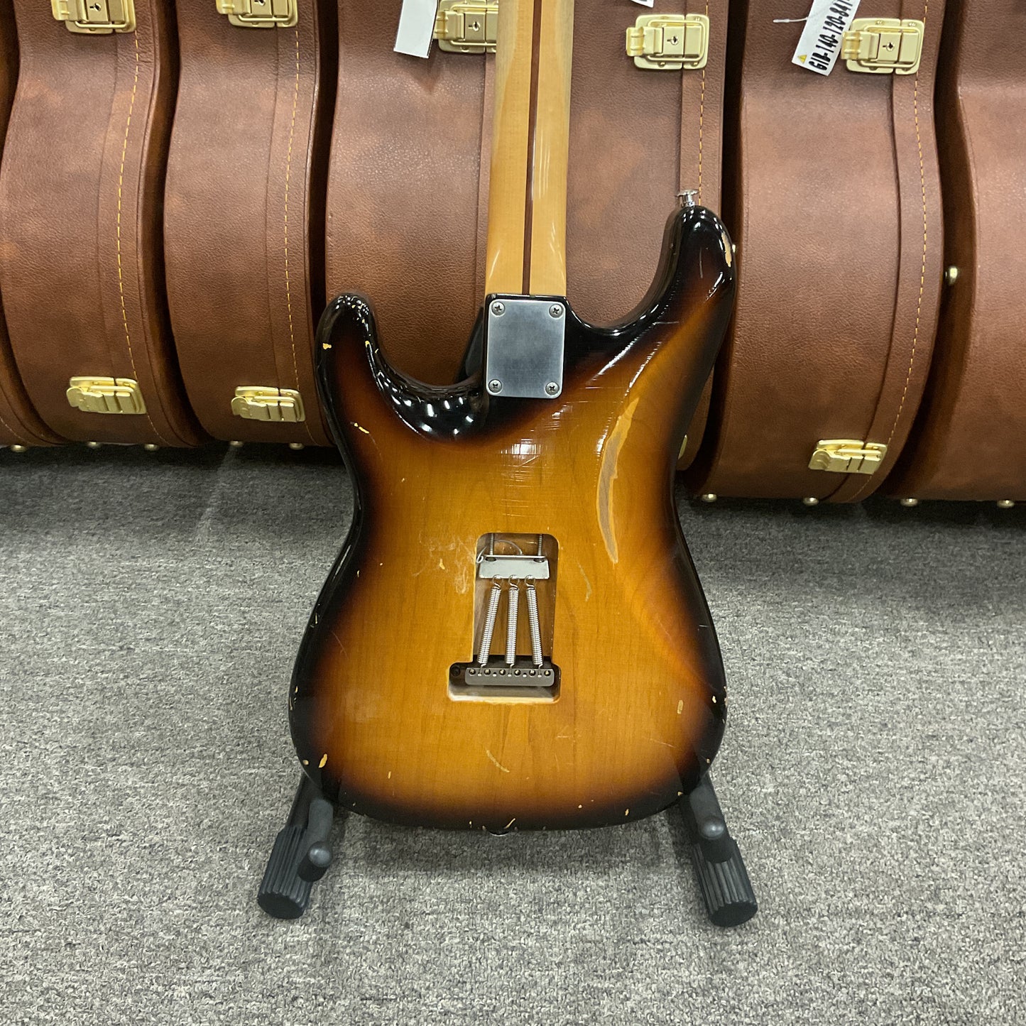 2012 Suhr "The Micheal Jackson Immortal World Tour" Strat Classic Antique 2 Tone Tobacco Sunburst