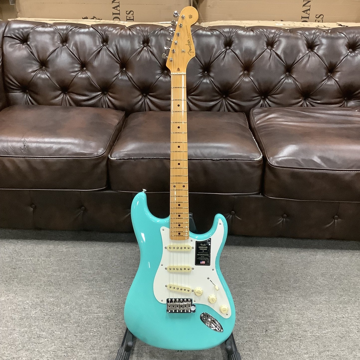 2024 Fender American Vintage II 1957 Stratocaster Sea Foam Green