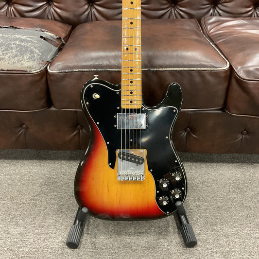 1974 Fender Telecaster Custom 3 Tone Sunburst