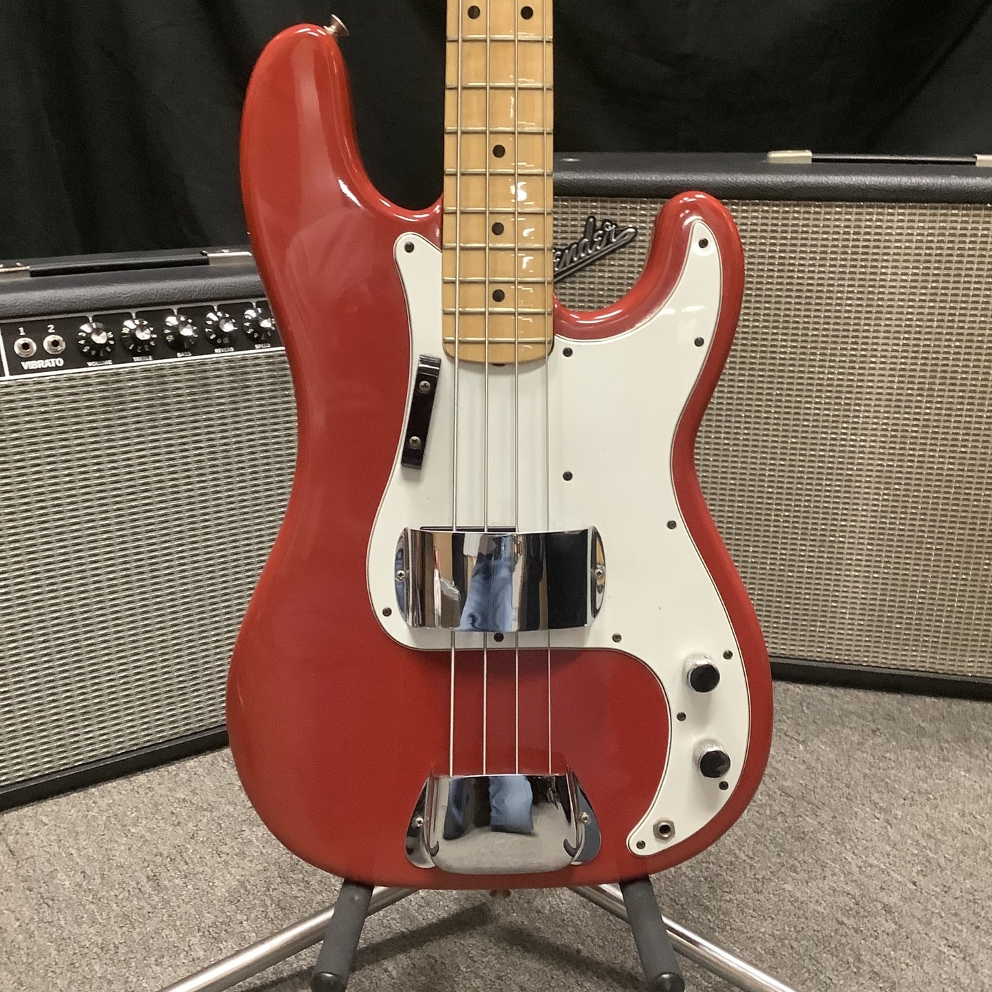 1979 Fender Precision Bass Dakota Red