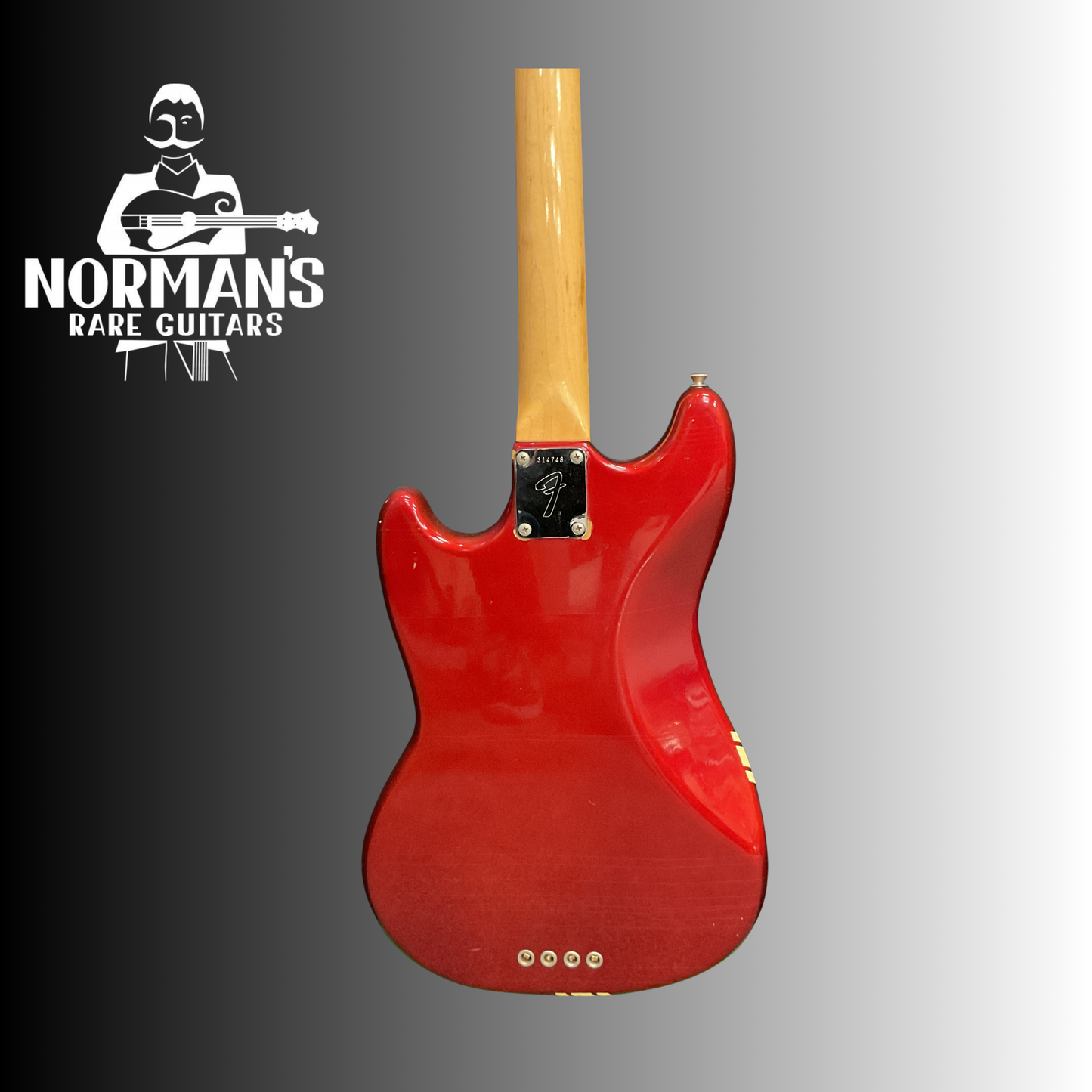 1971 Fender Mustang Bass Competition Red