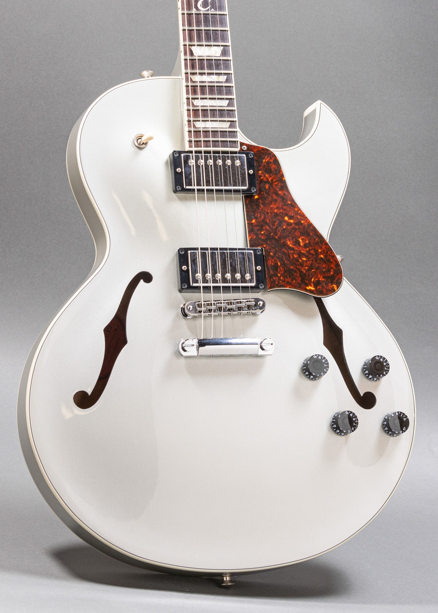 2010 Gibson ES-137 Electric Guitar Silver