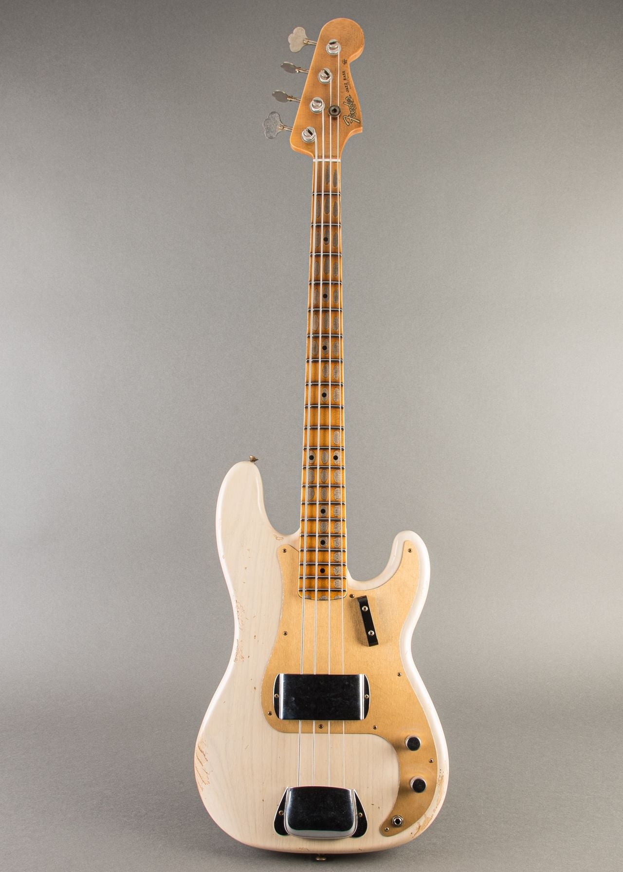 Fender Custom Shop '58 P-Jazz Bass Relic 2025, White Blonde
