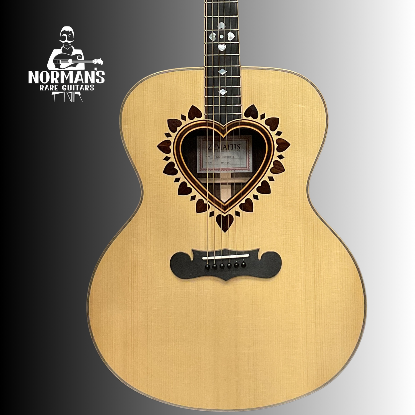 Zemaitis AAJ 3000HW-E Acoustic Electric Natural