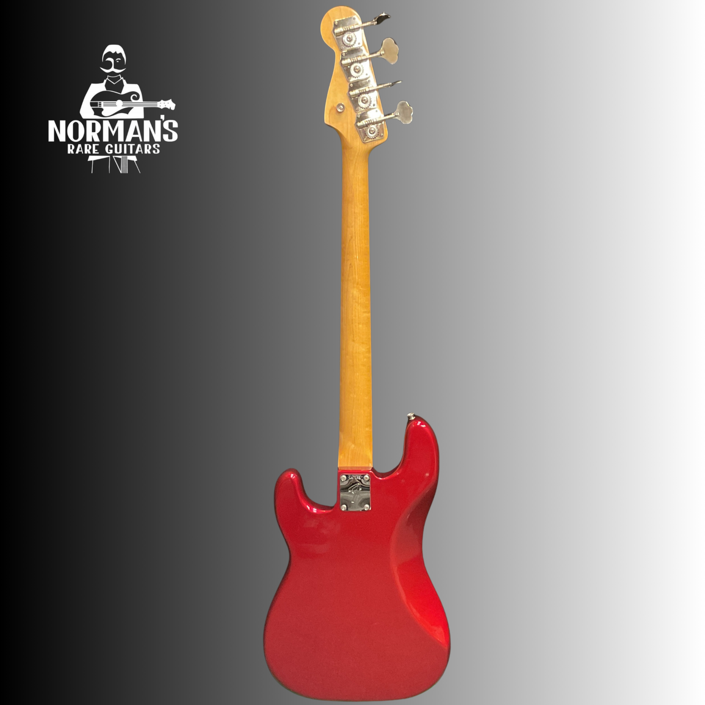 1966 Fender Precision Bass Candy Apple Red Norman's Personal Stash!