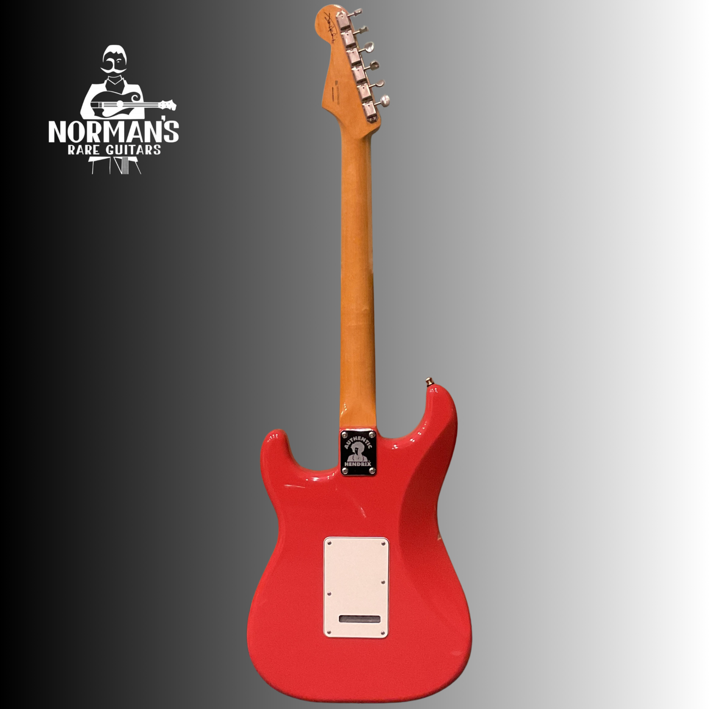 2017 Fender Hendrix Stratocaster Monterrey Fiesta Red Painted