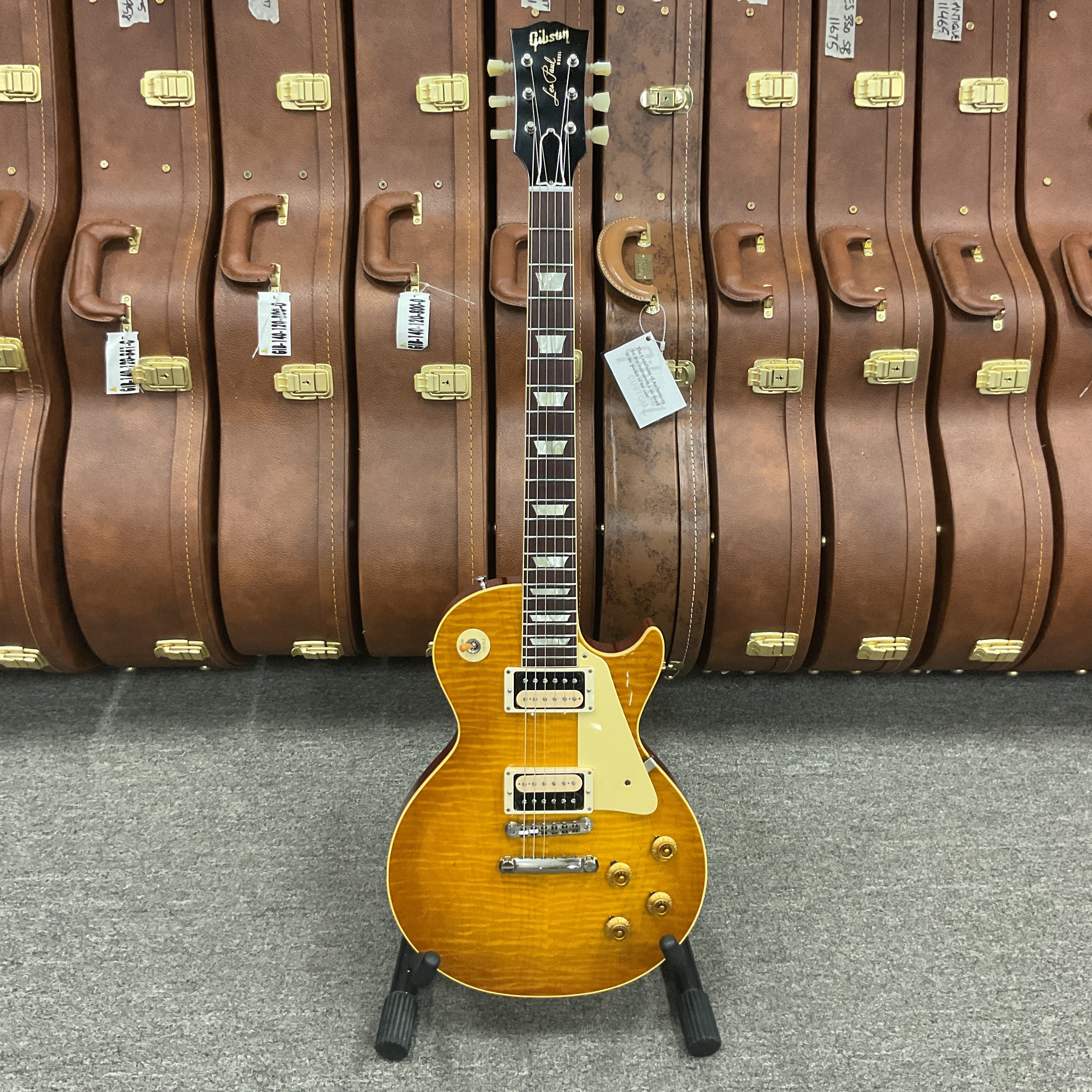 2023 Gibson Custom 1960 Les Paul Standard Zebra Pickups