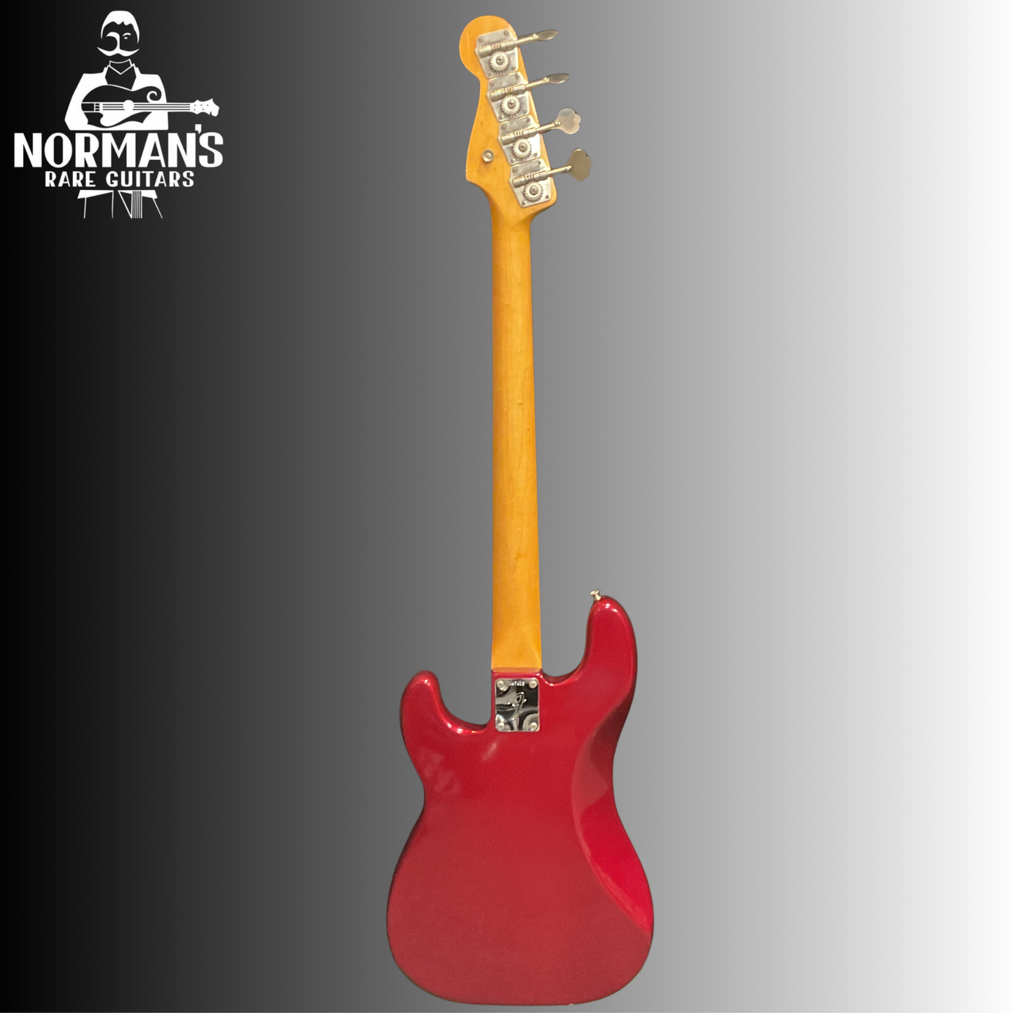 1966 Fender Precision Bass Candy Apple Red Very Rare!
