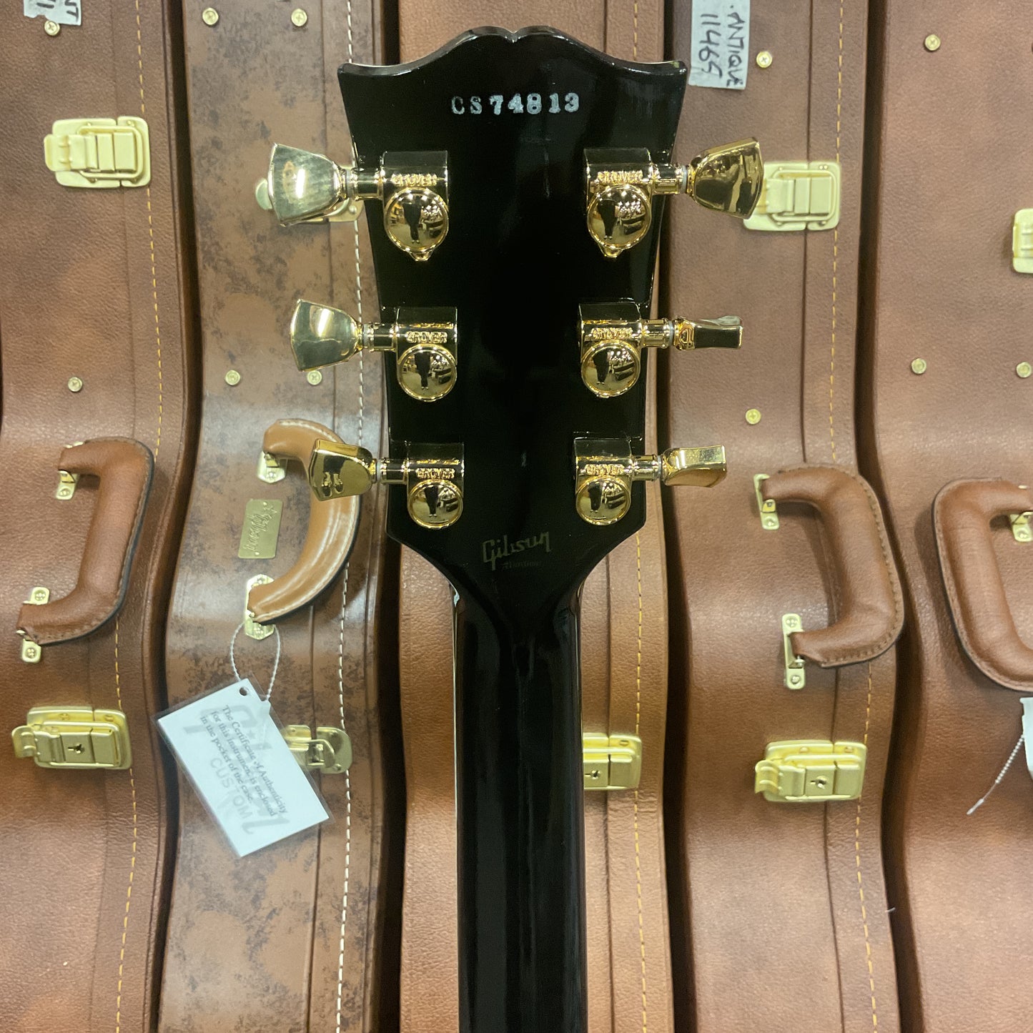 2017 Gibson Custom Shop Les Paul Custom Black