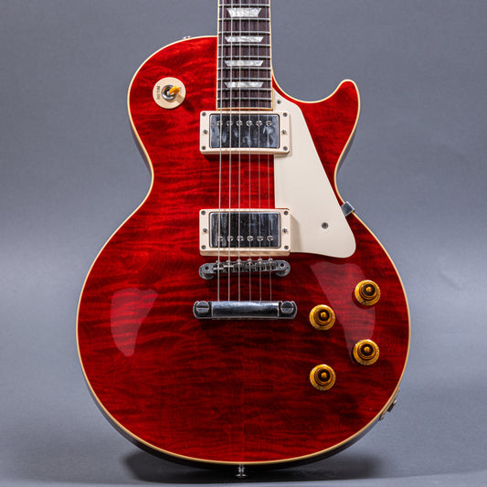 90'S Gibson Les Paul Standard R8 Trans Cherry Flame