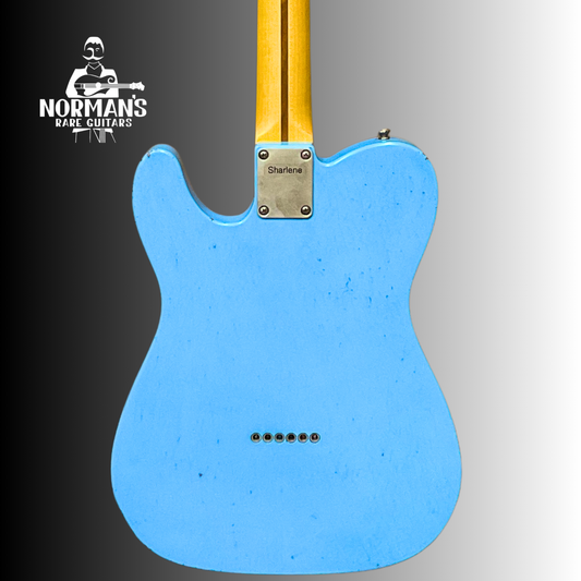 LSL T Bone Tele Masterbuilt By Chris Fleming Lake Arrowhead Blue