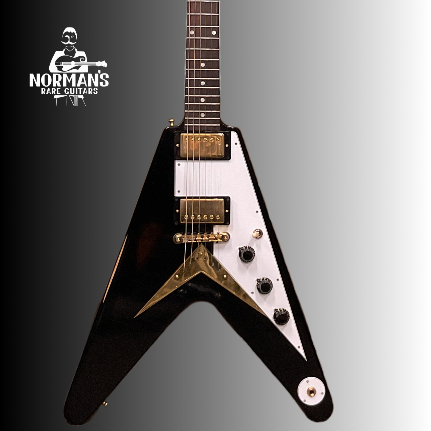 2021 Gibson Korina V '58 Murphy Lab Light Aged Ebony