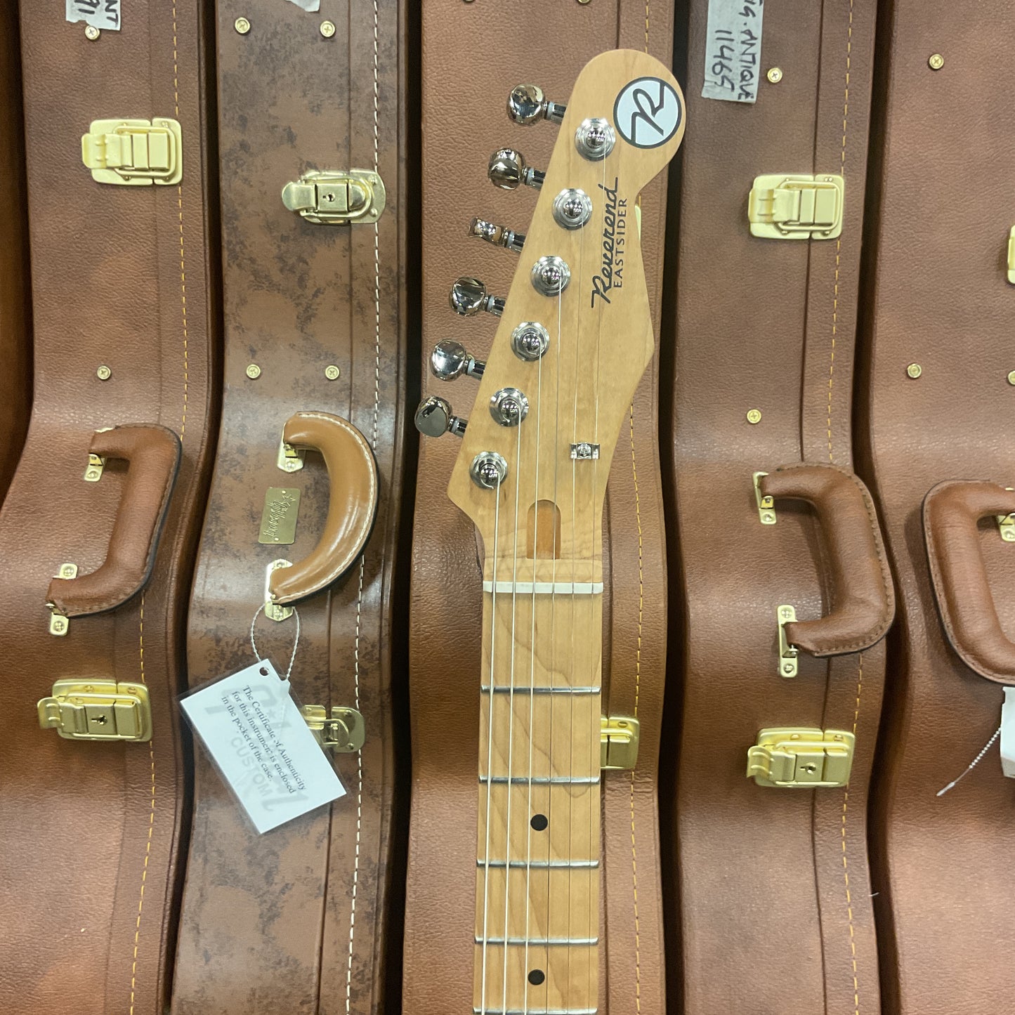 Reverend Eastsider Pete Anderson Signature Tele Black