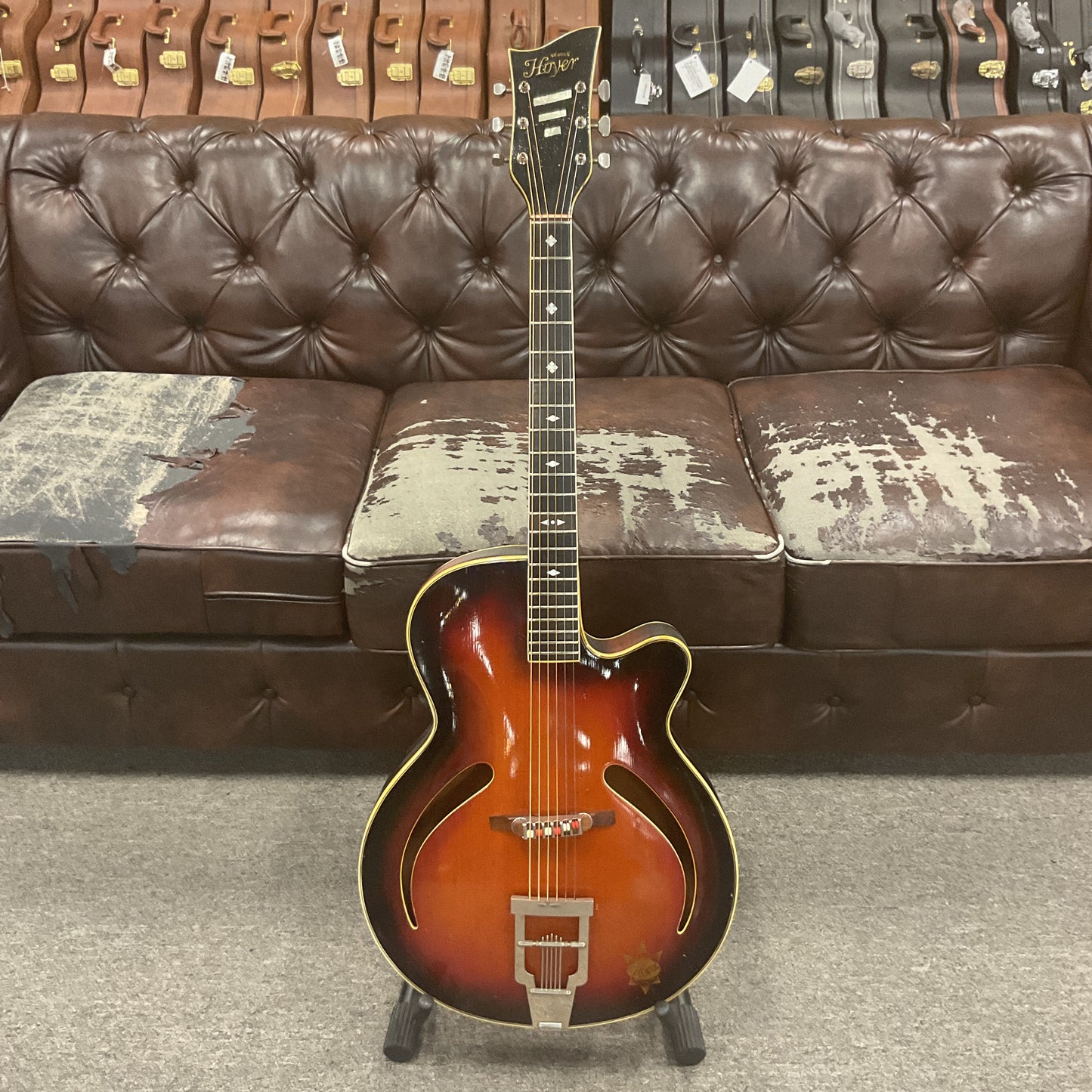 Used Hoyer Starlet Soloist Cats Eye Sunburst