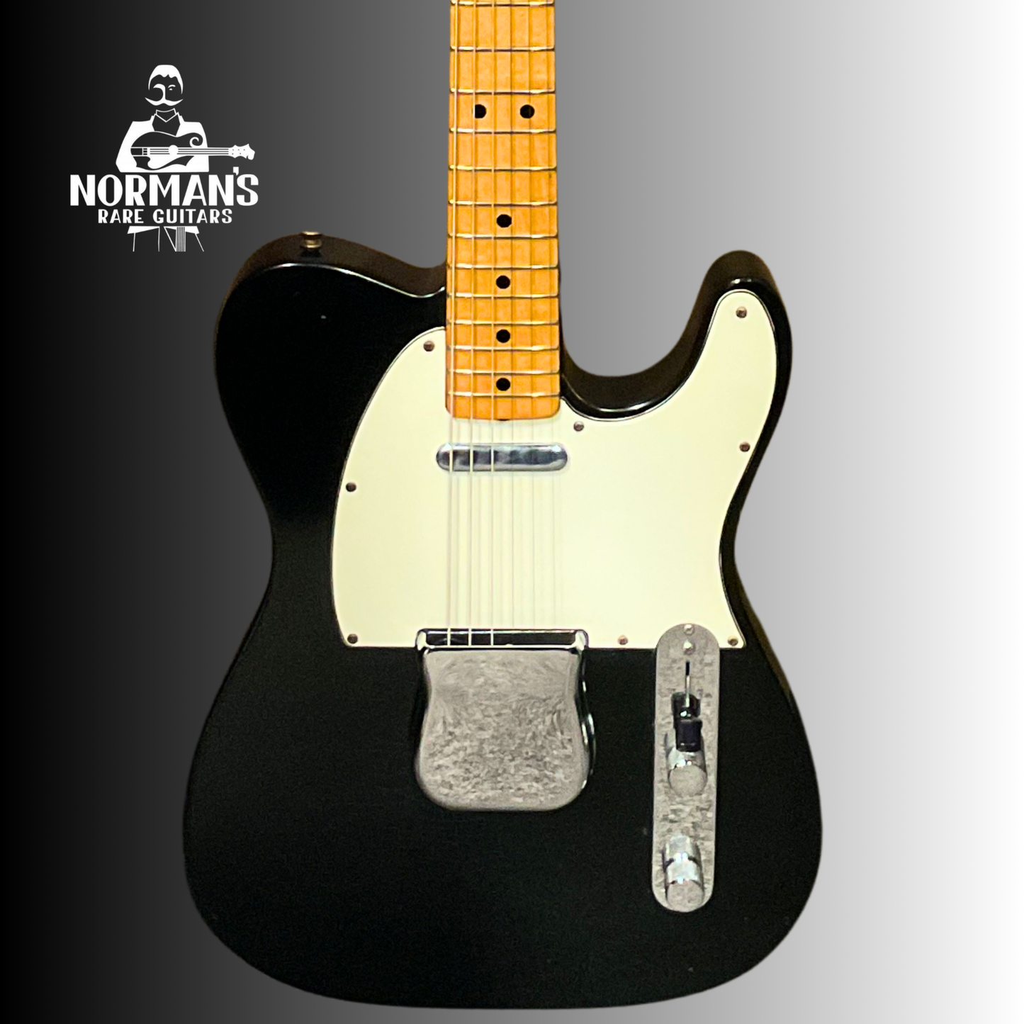 1973 Fender Telecaster Black Guitar Of The Day!