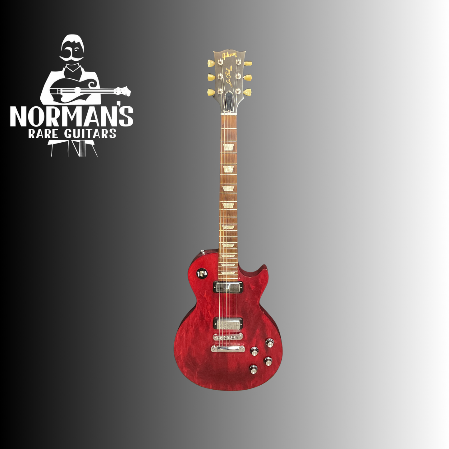 2011 Gibson Les Paul Studio Faded Cherry Mini Humbuckers