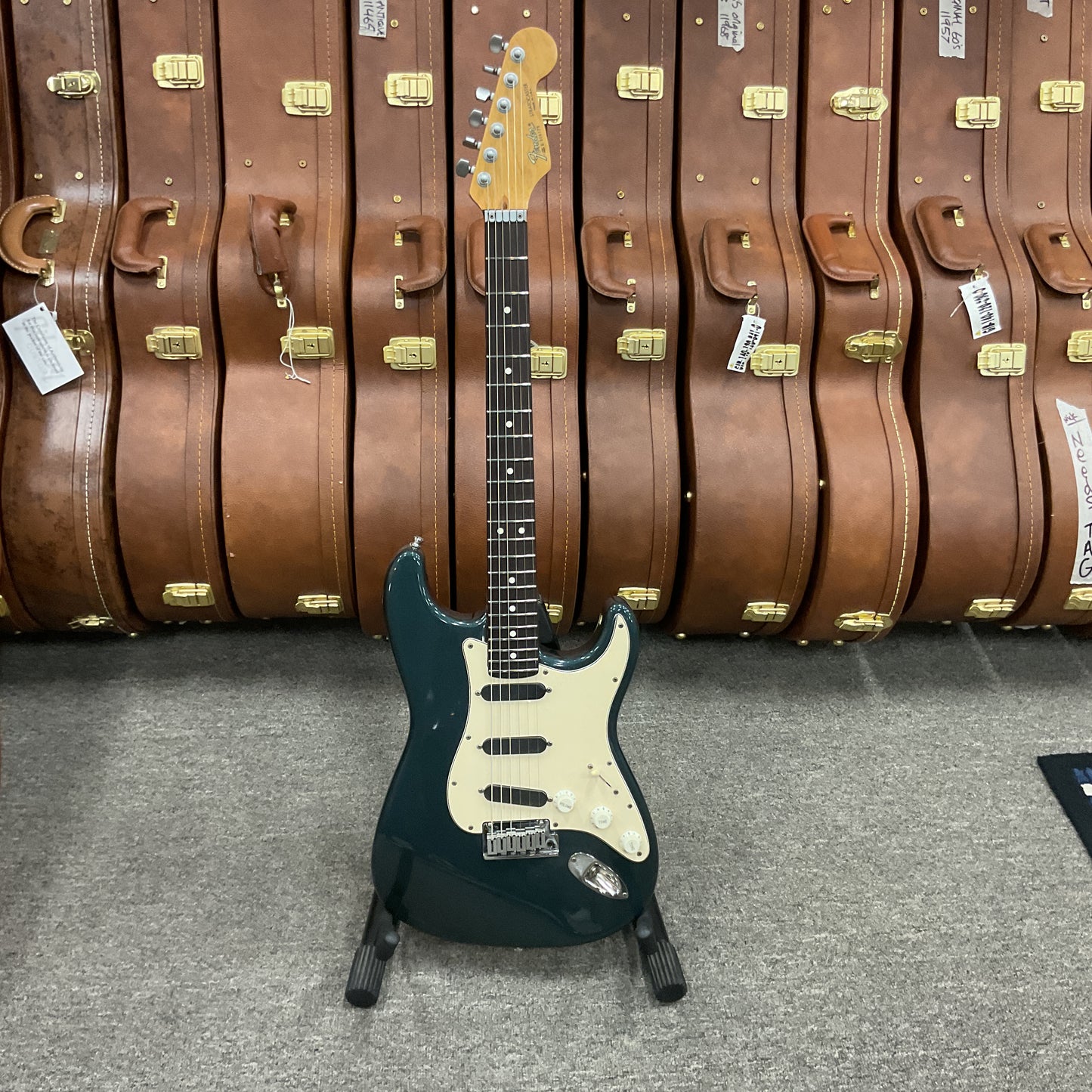 1989 Fender Stratocaster Green Metallic