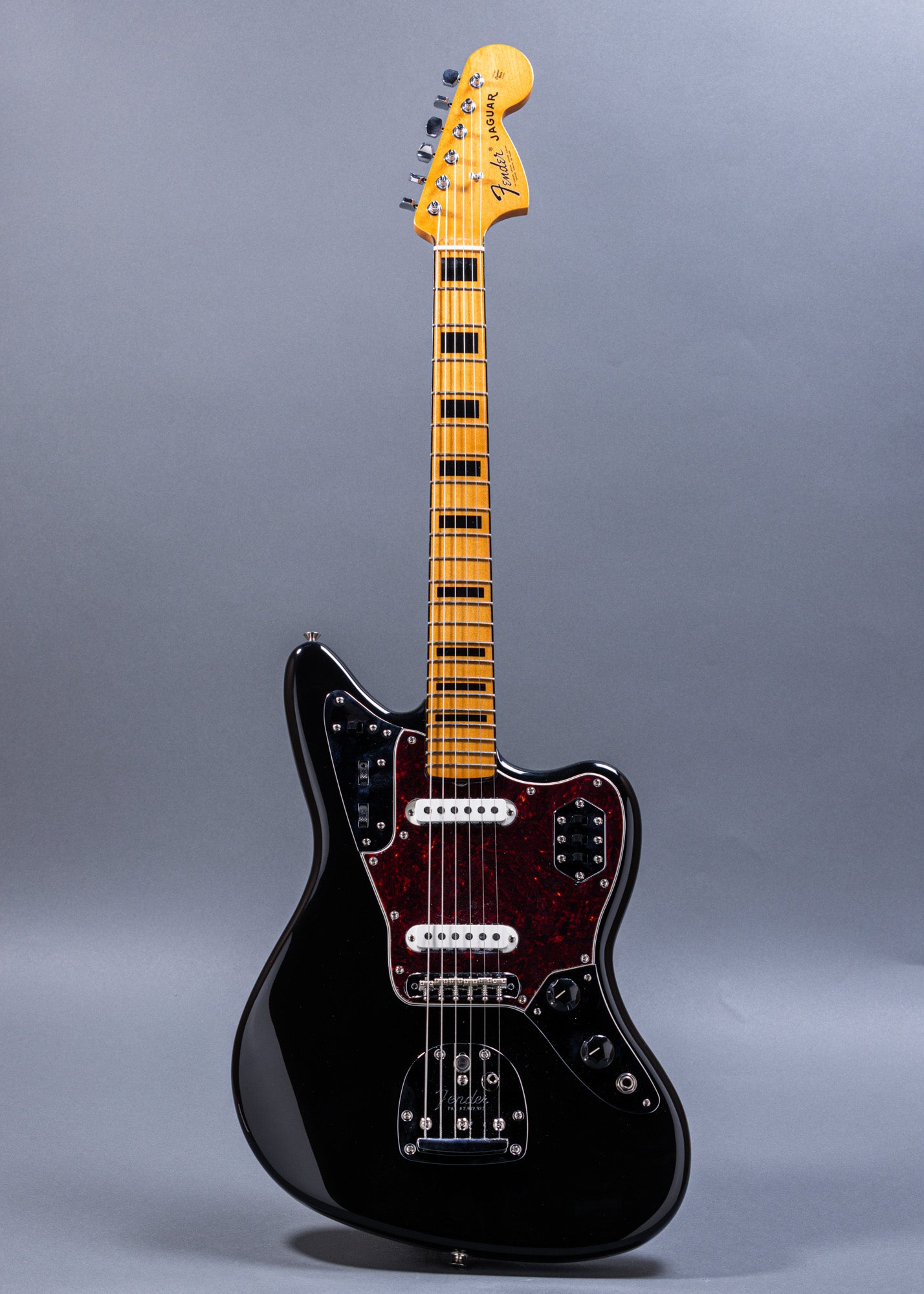 Fender Vintera 70s Jaguar Black blocks