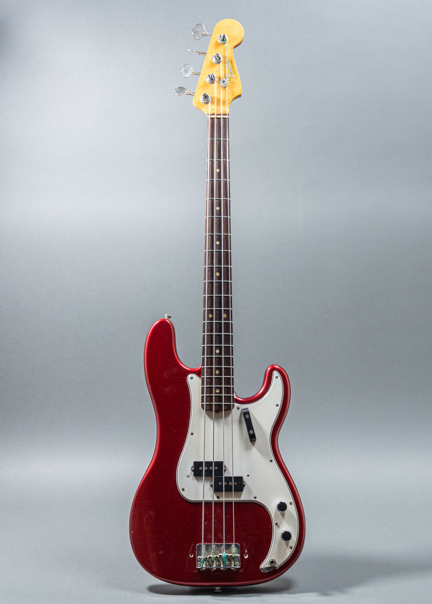 1966 Fender P Bass Candy Apple Red