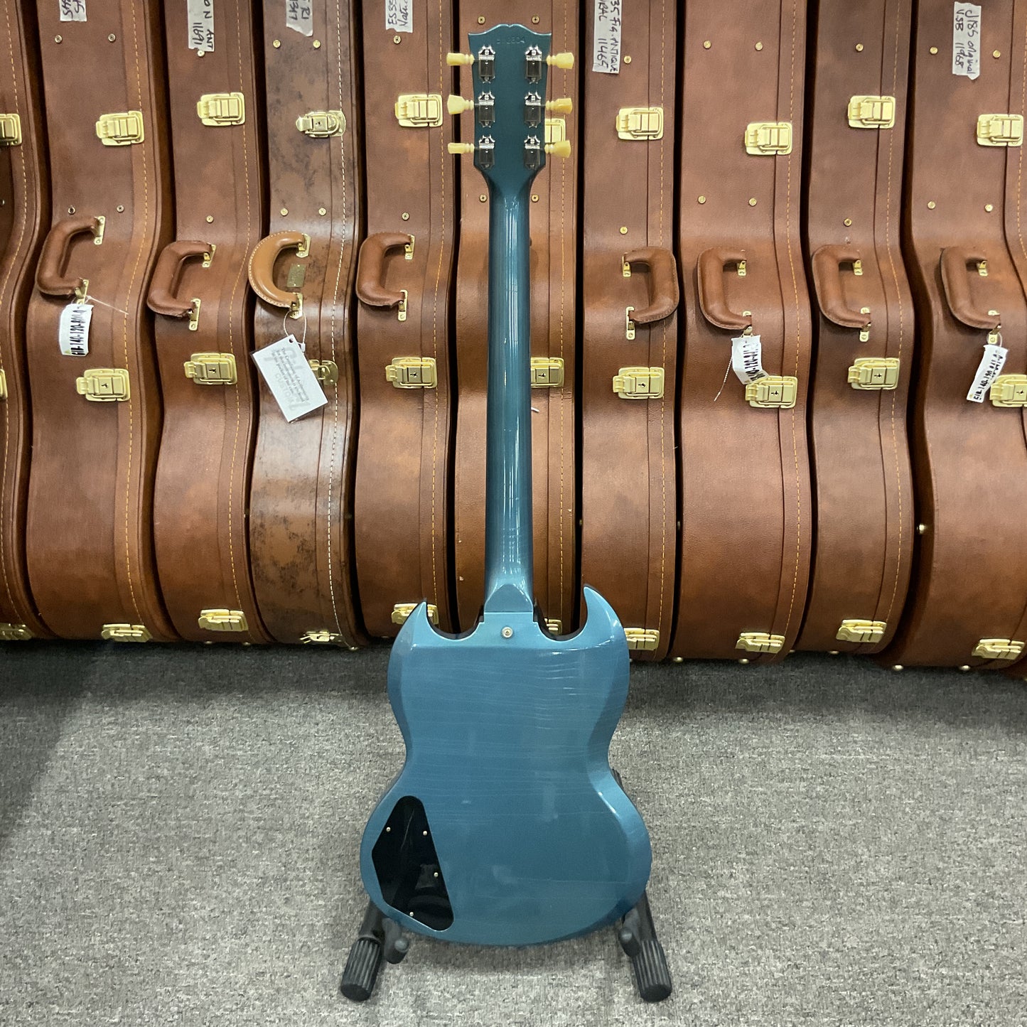 2025 Gibson Custom Murphy Lab SG STD Pelham Blue Maestro Tremolo