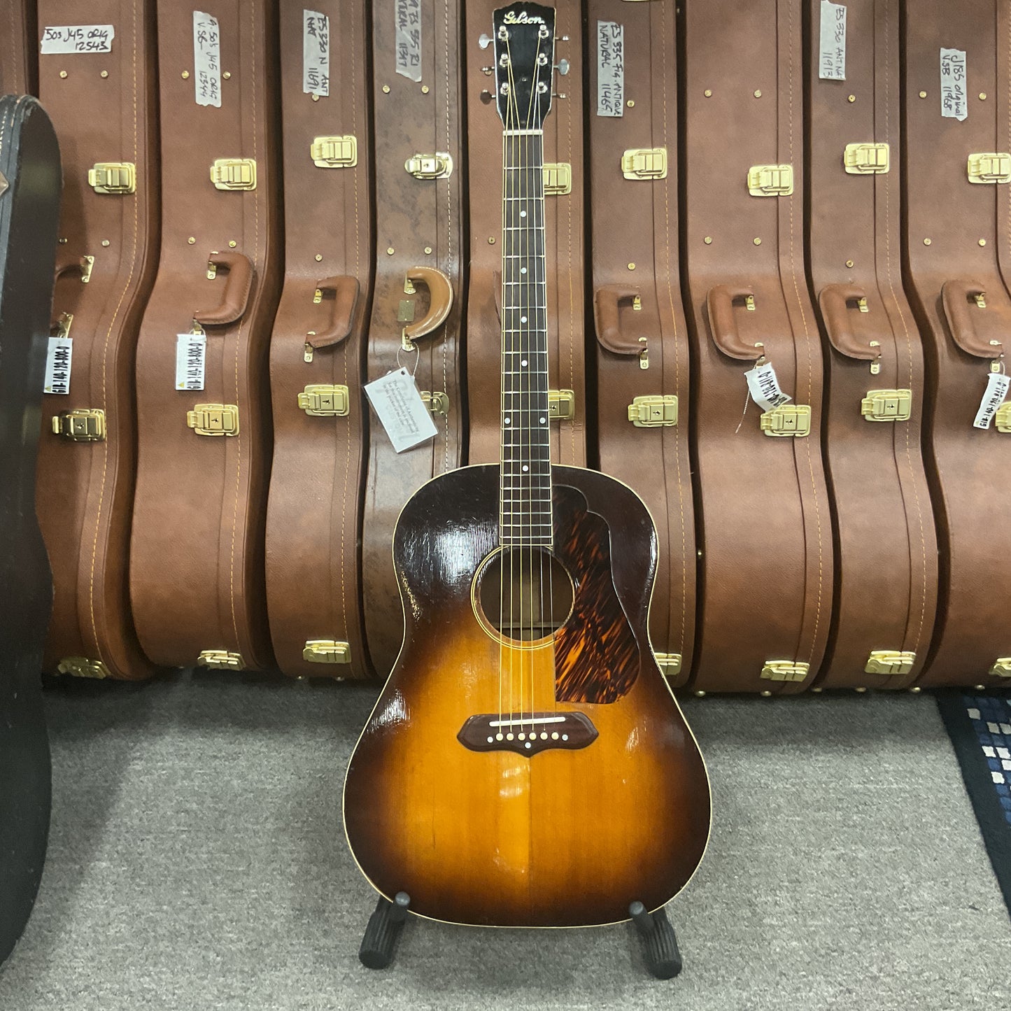 1941 Gibson J-55 Sunburst Acoustic Only Around 400 Ever Made!