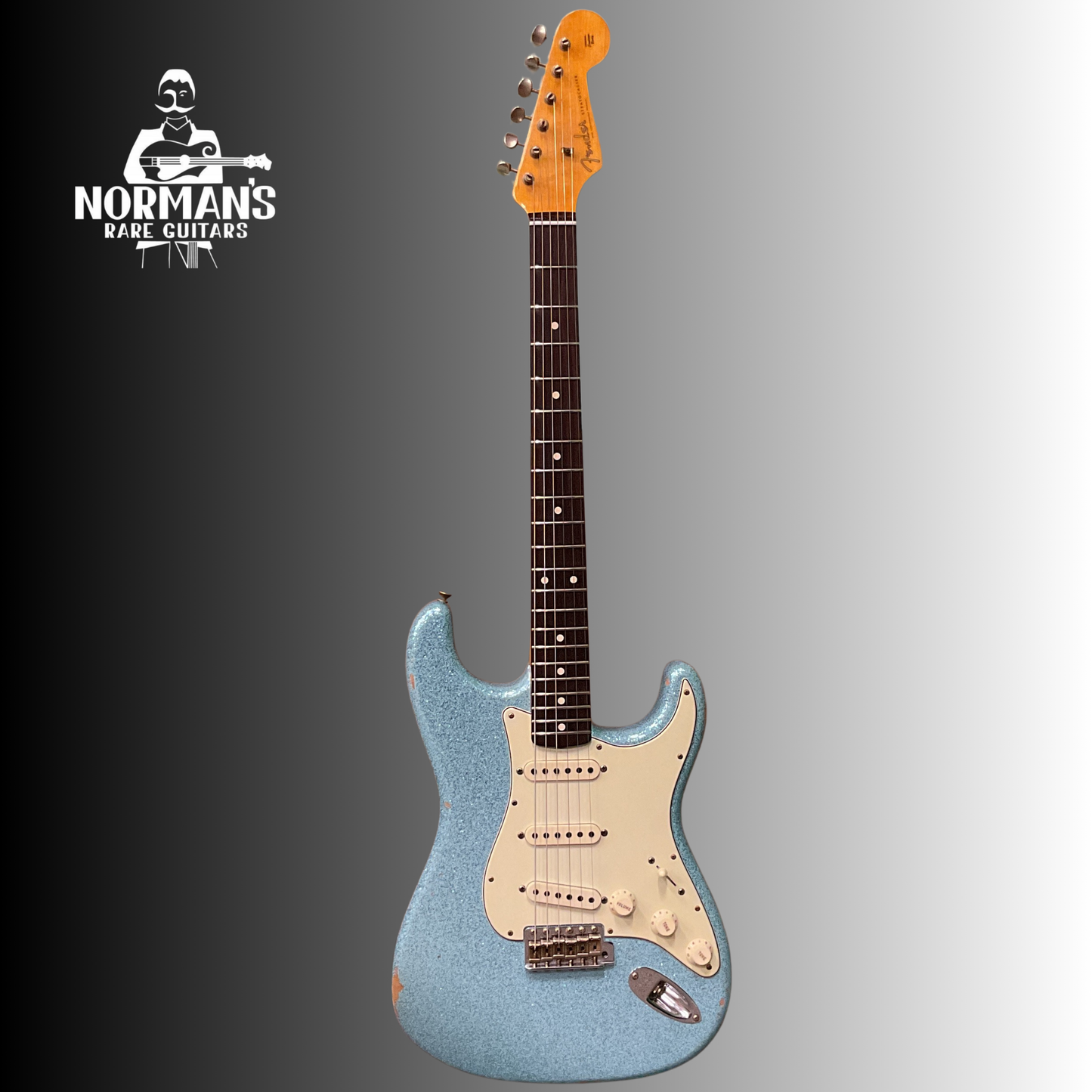 2021 Fender Custom Shop '60 Stratocaster Relic Daphne Blue Sparkle