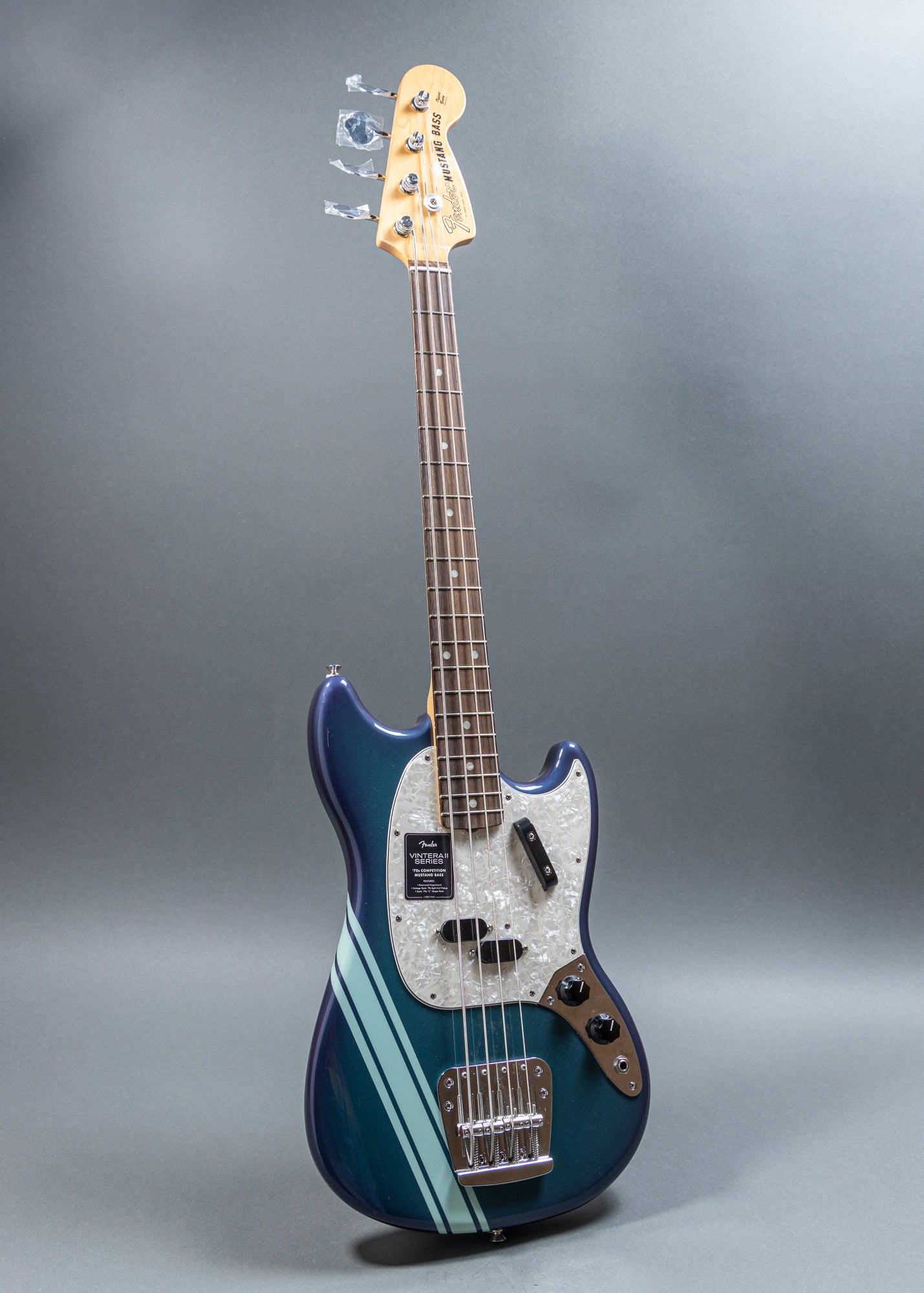 Fender Vintera II Mustang  70's Competition Bass Blue