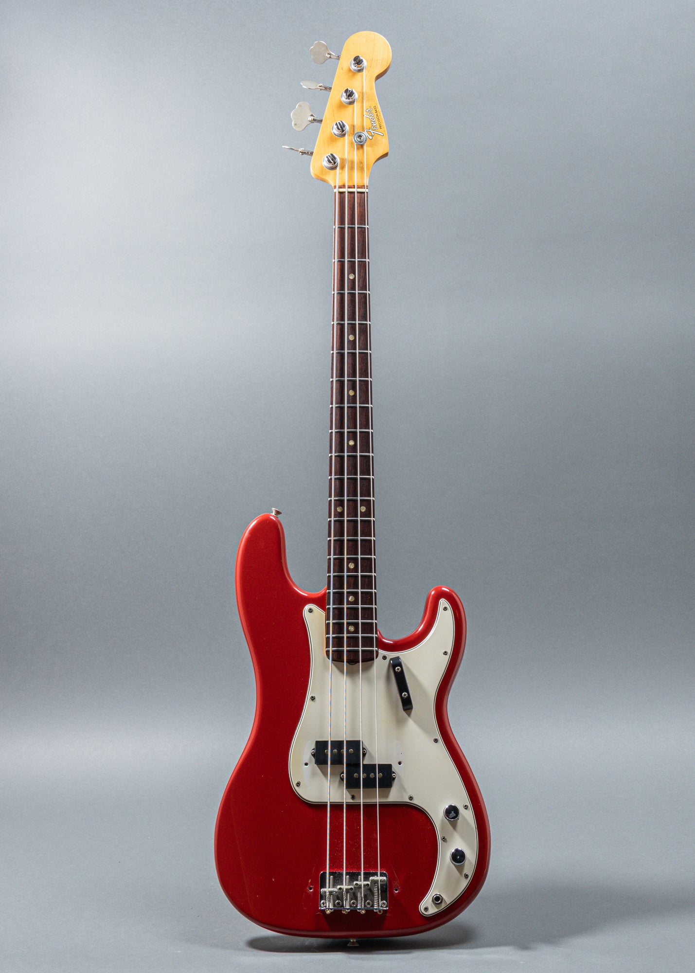 1966 Fender P Bass Dakota Red
