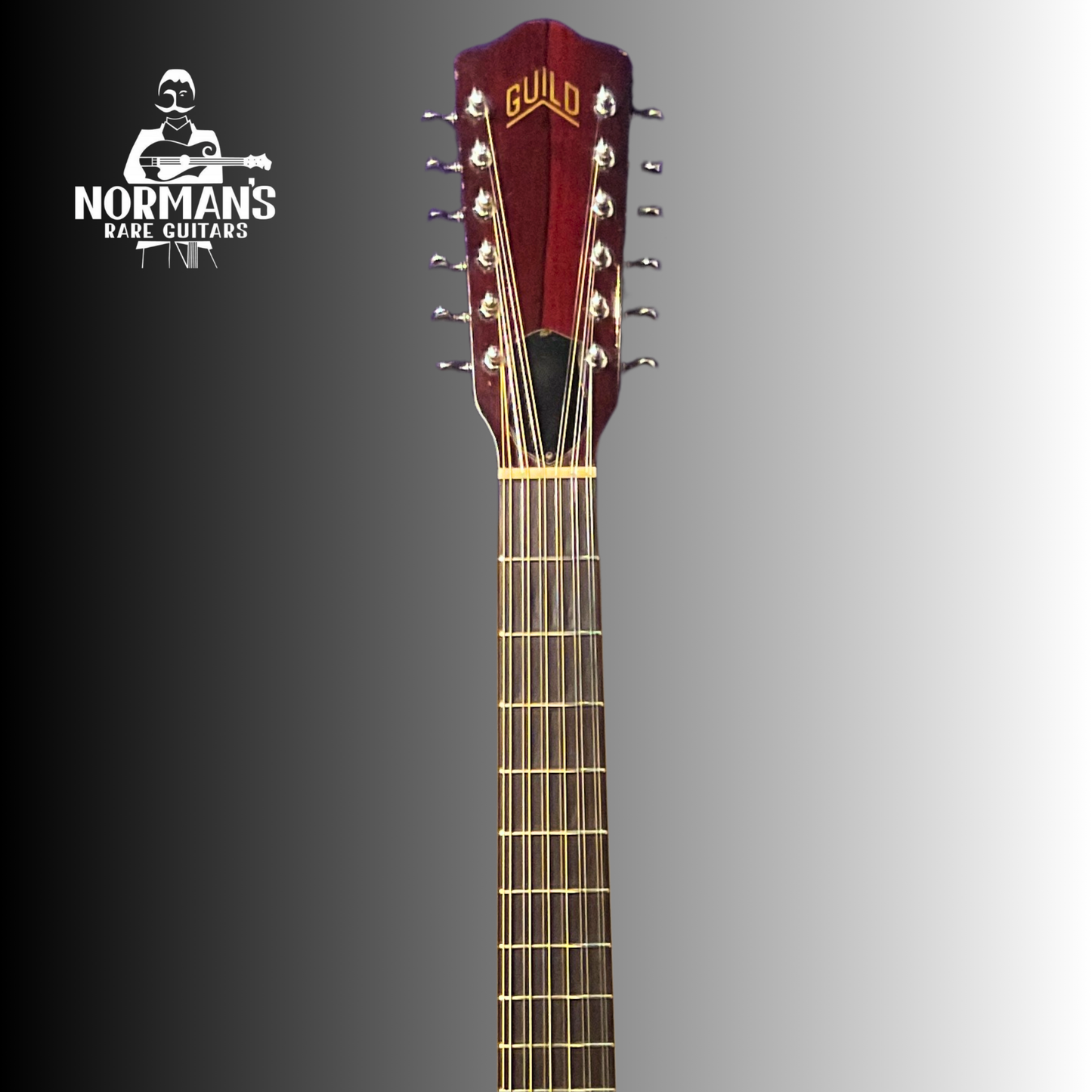 1970 Guild F112NT 12 String Acoustic Guitar Natural