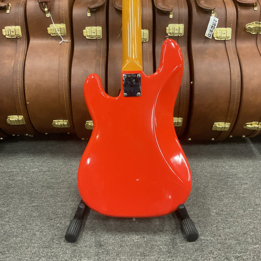 1983 Fender '62 Precision Bass Reissue Fiesta Red
