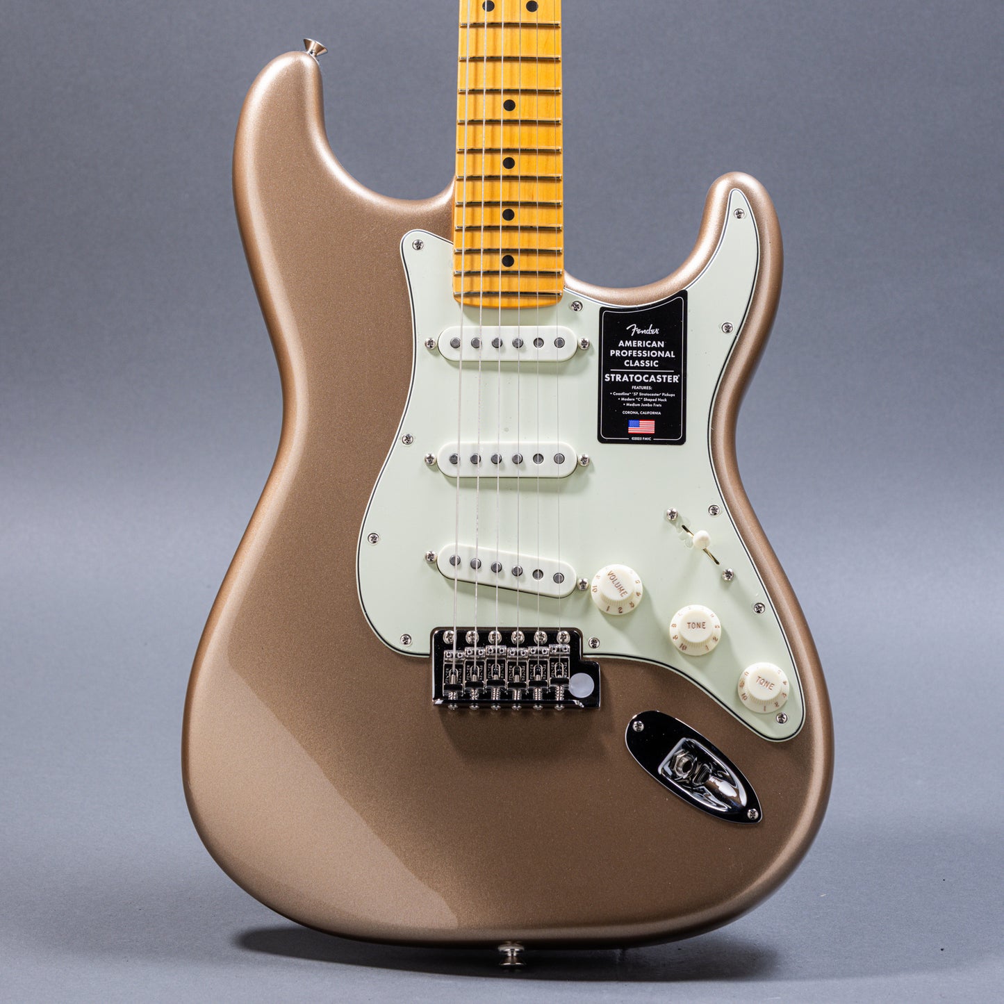 Fender Am Pro Classic Strat MN FFM Gold
