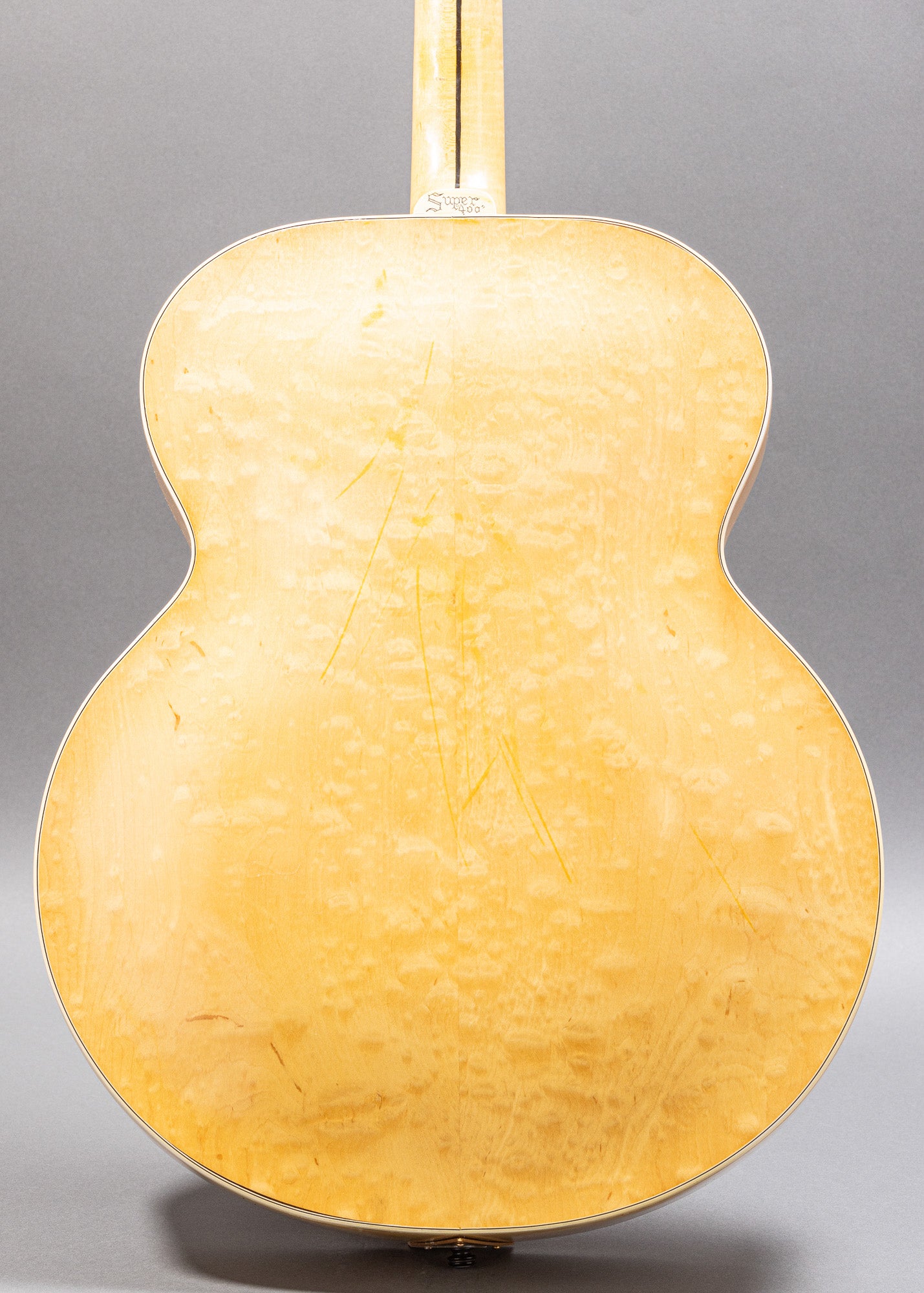 1939 Gibson Super 400 Blonde Non-Cutaway Natural