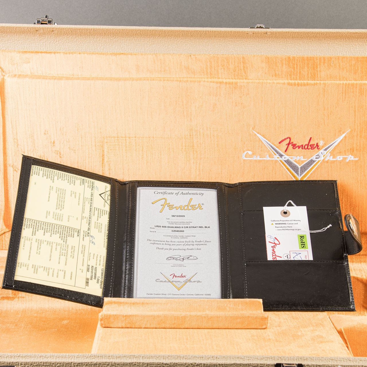 Fender 60s DUALMAG II Stratocaster Relic 2025, Black