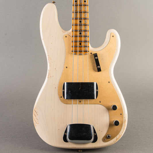 Fender Custom Shop '58 P-Jazz Bass Relic 2025, White Blonde