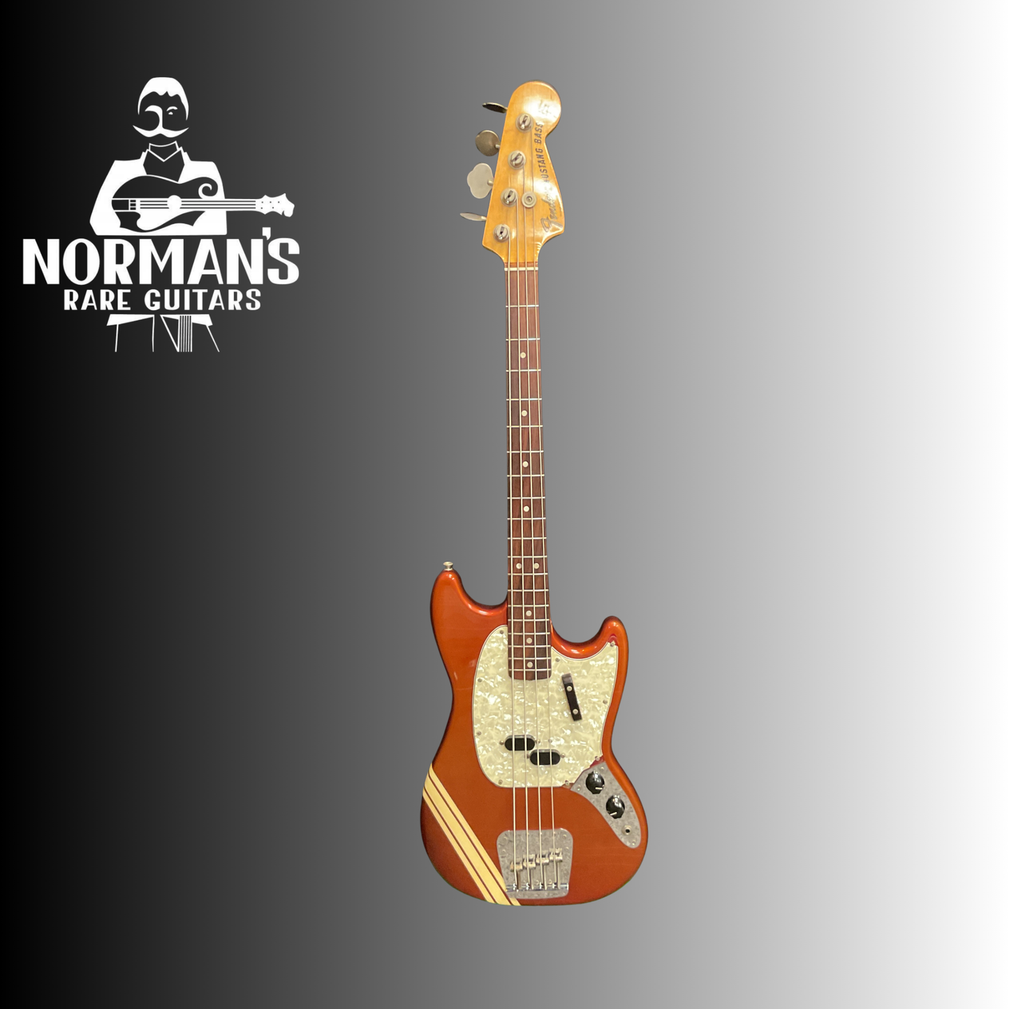 1971 Fender Mustang Bass Competition Red