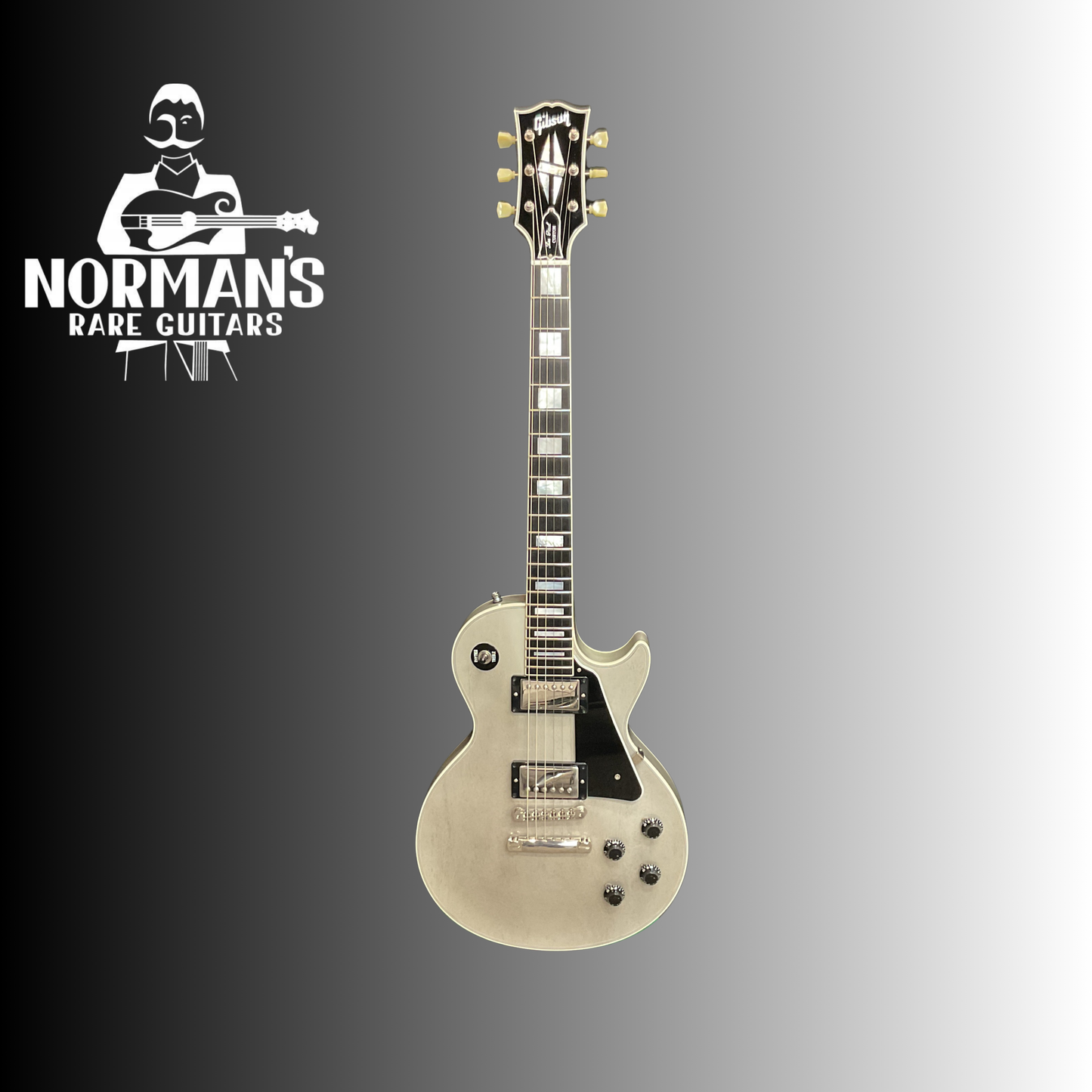 2021 Gibson Les Paul Custom Special Order '57 Reissue TV Silver