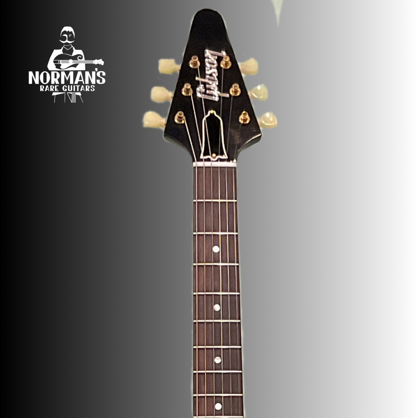 2021 Gibson Korina V '58 Murphy Lab Light Aged Ebony