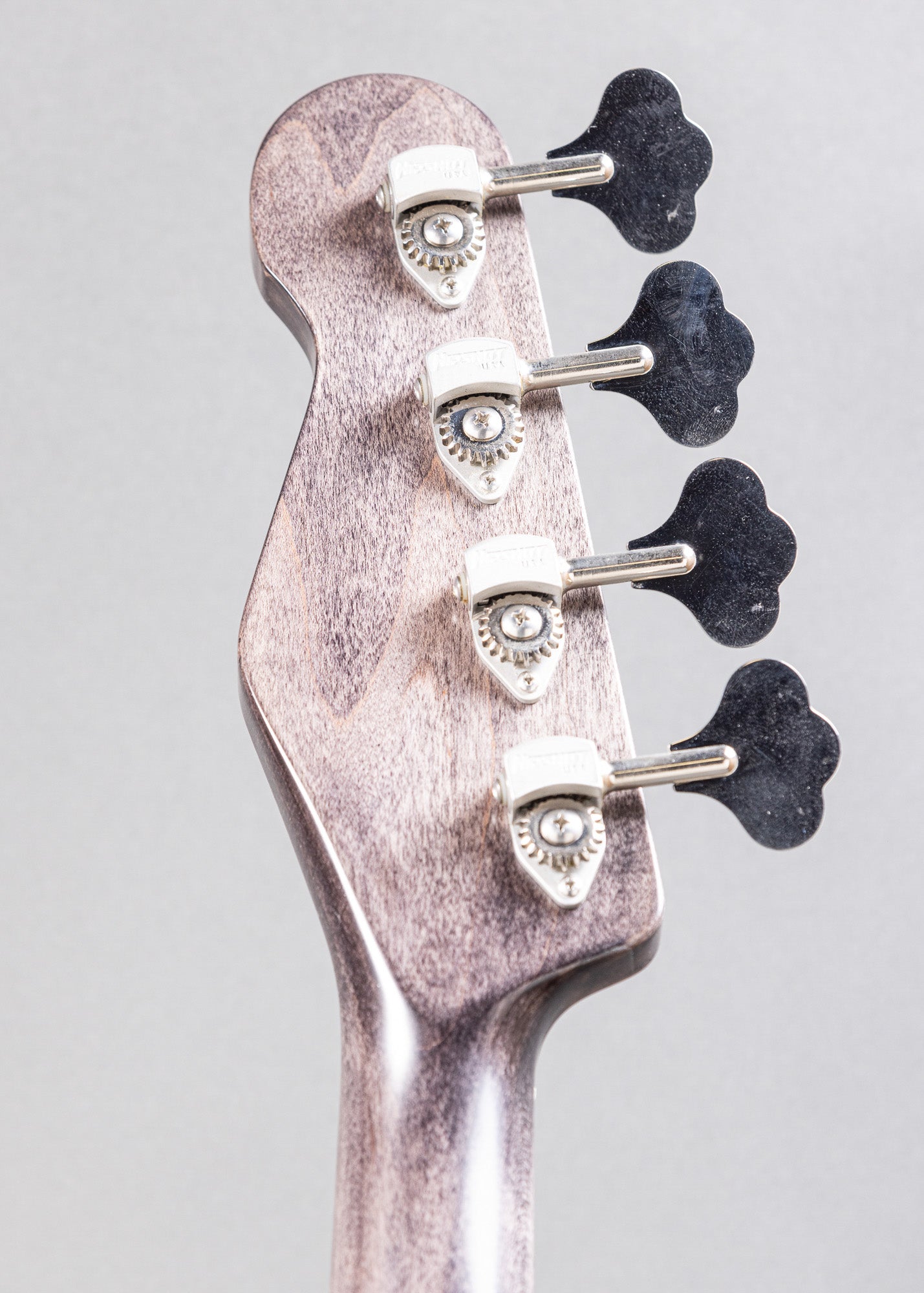 2019 James Trussart P Bass Style Silver Roses Engraved Steel Top