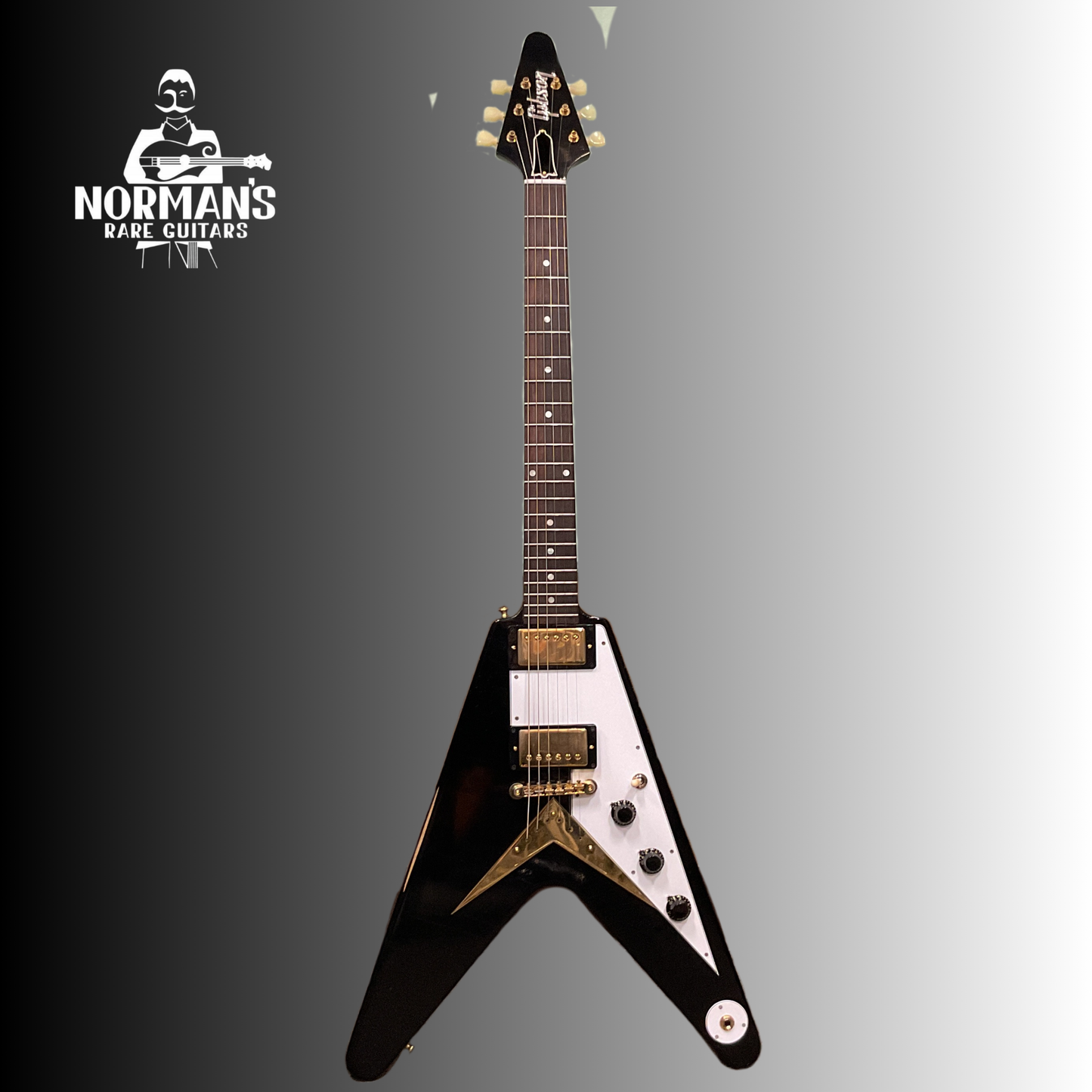 2021 Gibson Korina V '58 Murphy Lab Light Aged Ebony