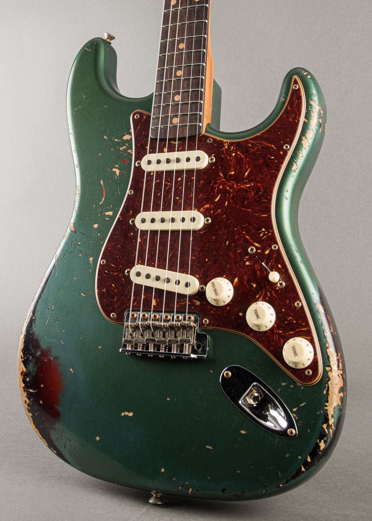Fender Custom Shop '61 Stratocaster Relic 2025, Sherwood Metallic