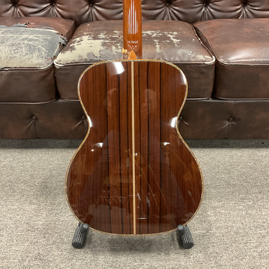 2015 Martin Custom Shop OM-45 Sunburst Guatemalan Rosewood Vine Inlays Shaded Top