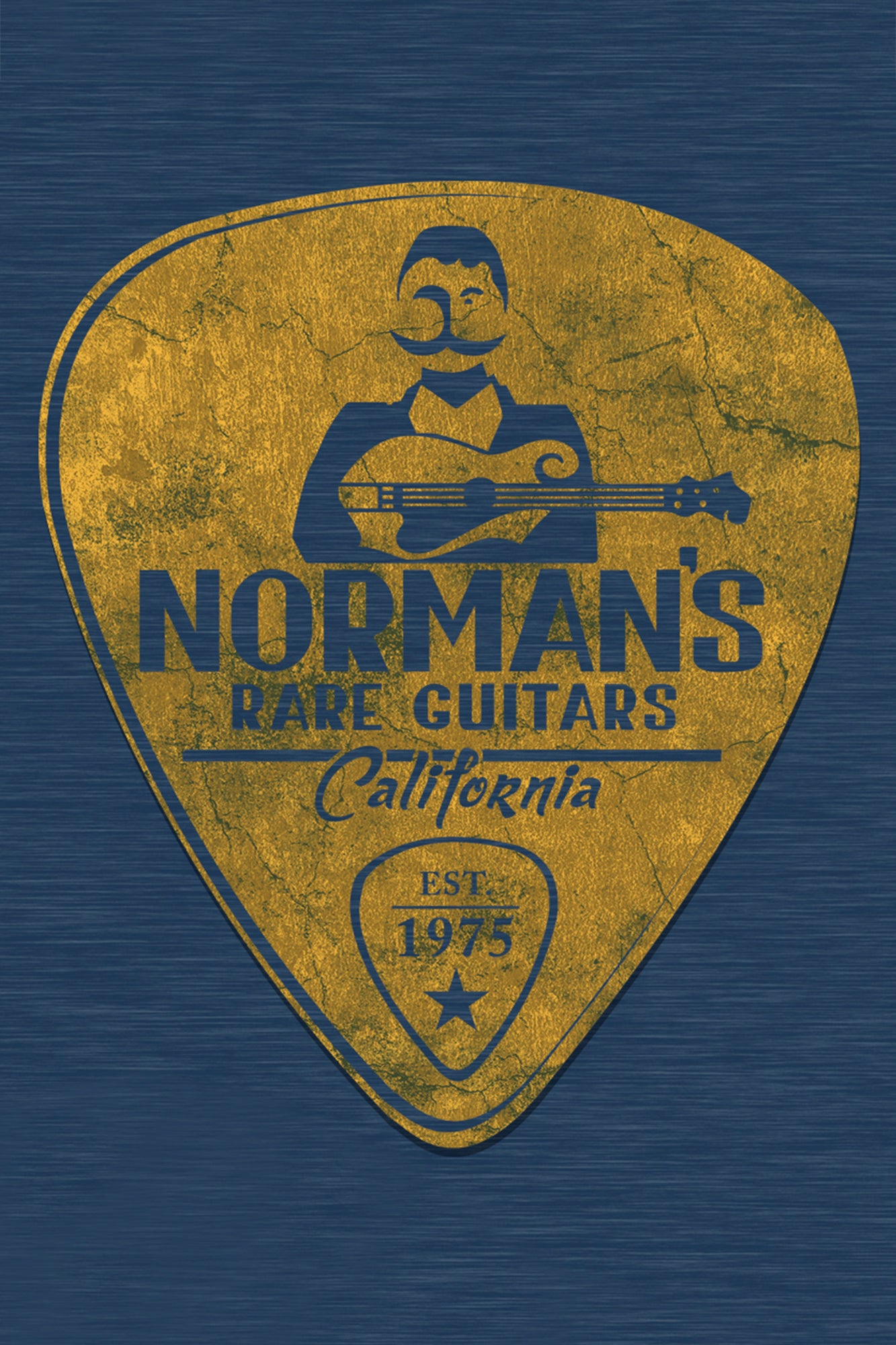 Norman's Rare Guitars Gold Pick T-Shirt